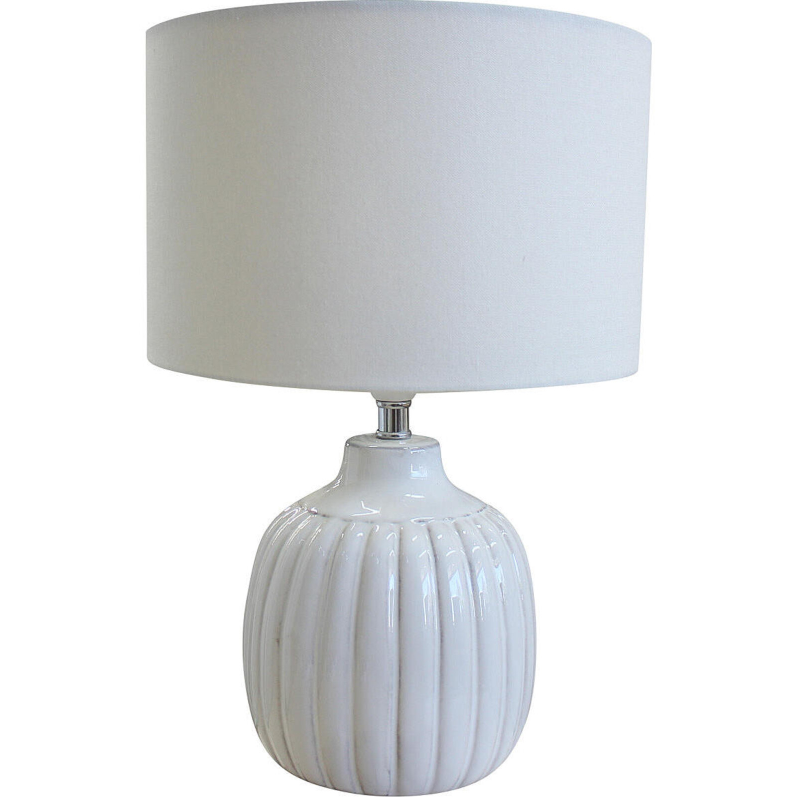 Lamp White Acorn