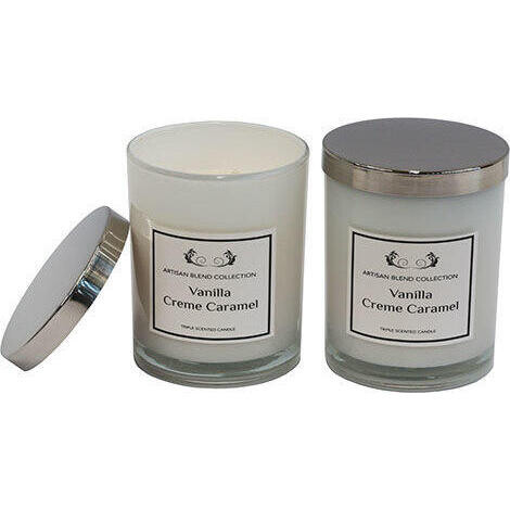 Candle Artisan Blend Vanilla Creme Caramel