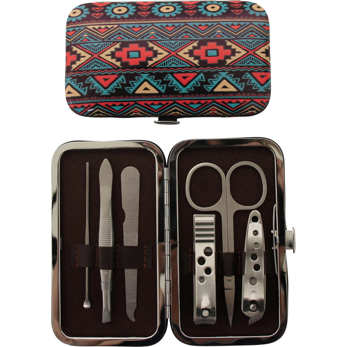 Manicure Set Aztec Print