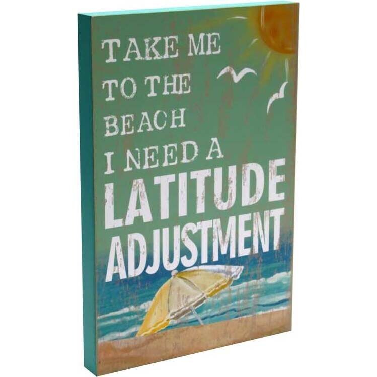 Sign Lattitude Adjustment