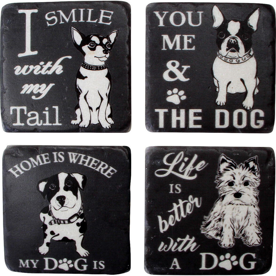 Coasters DOG S/4