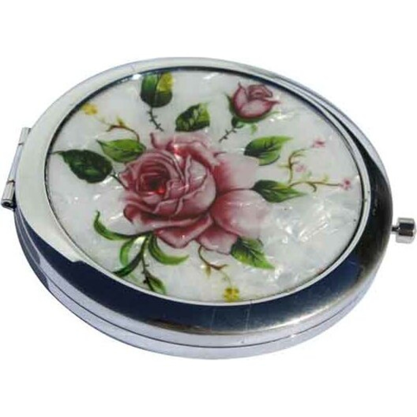 Mirror Compact - Pearly Rose