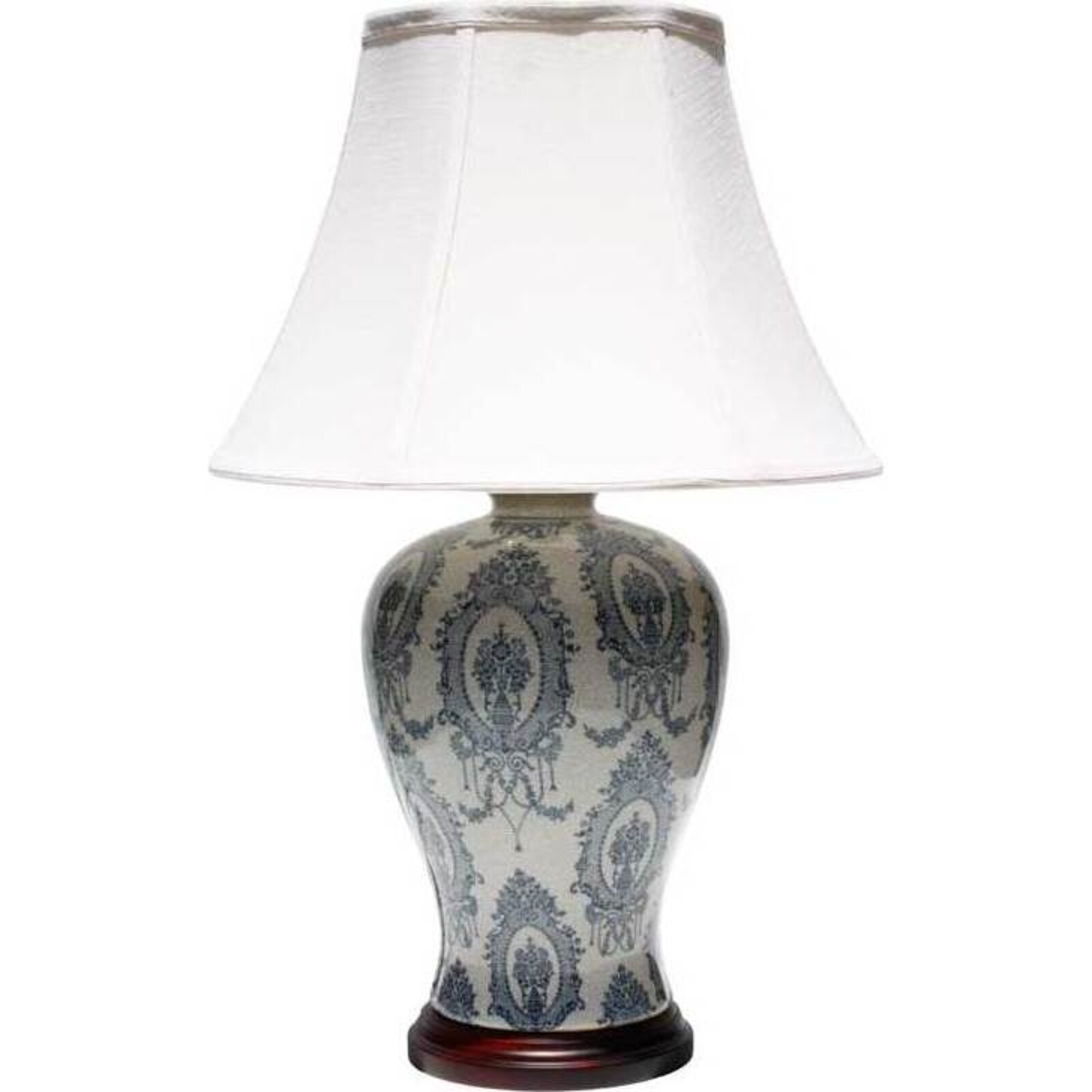 Table Lamp - Grey Victoria