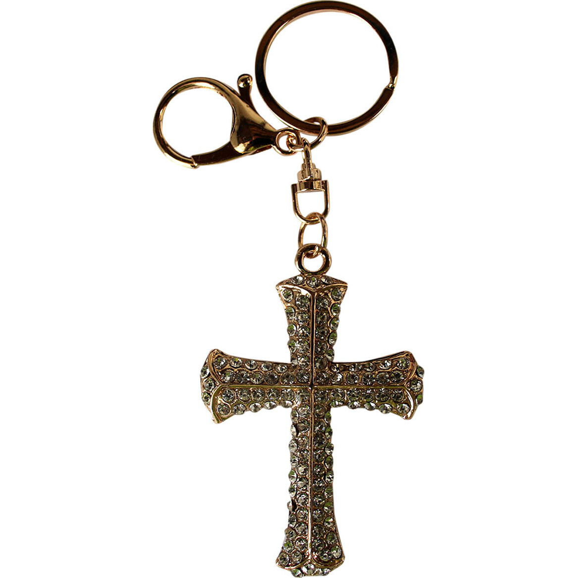 Keyring Bling Cross