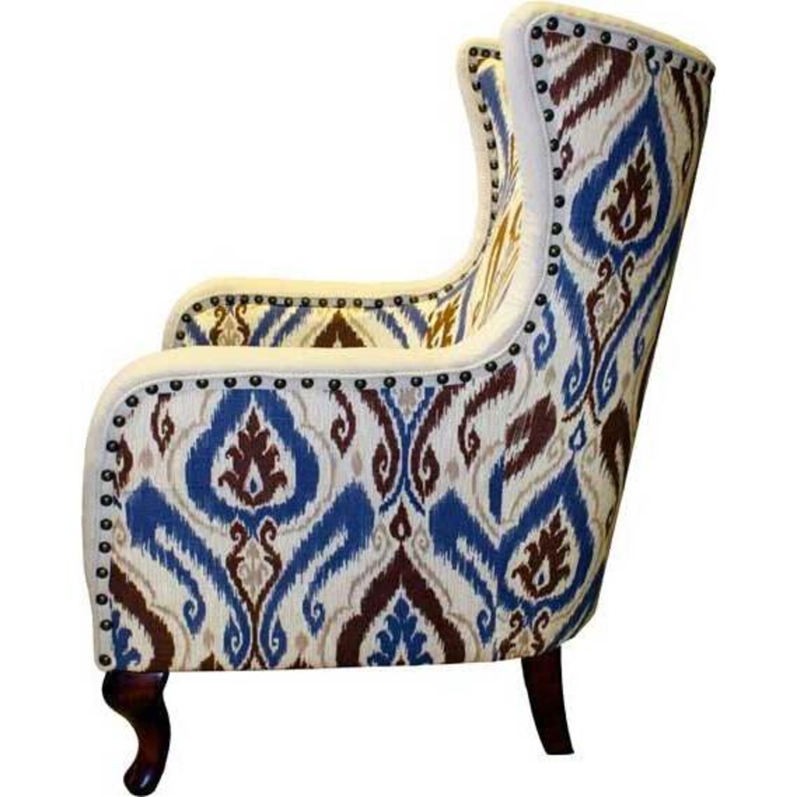 Chair - Studded Ikat ex trade fair item