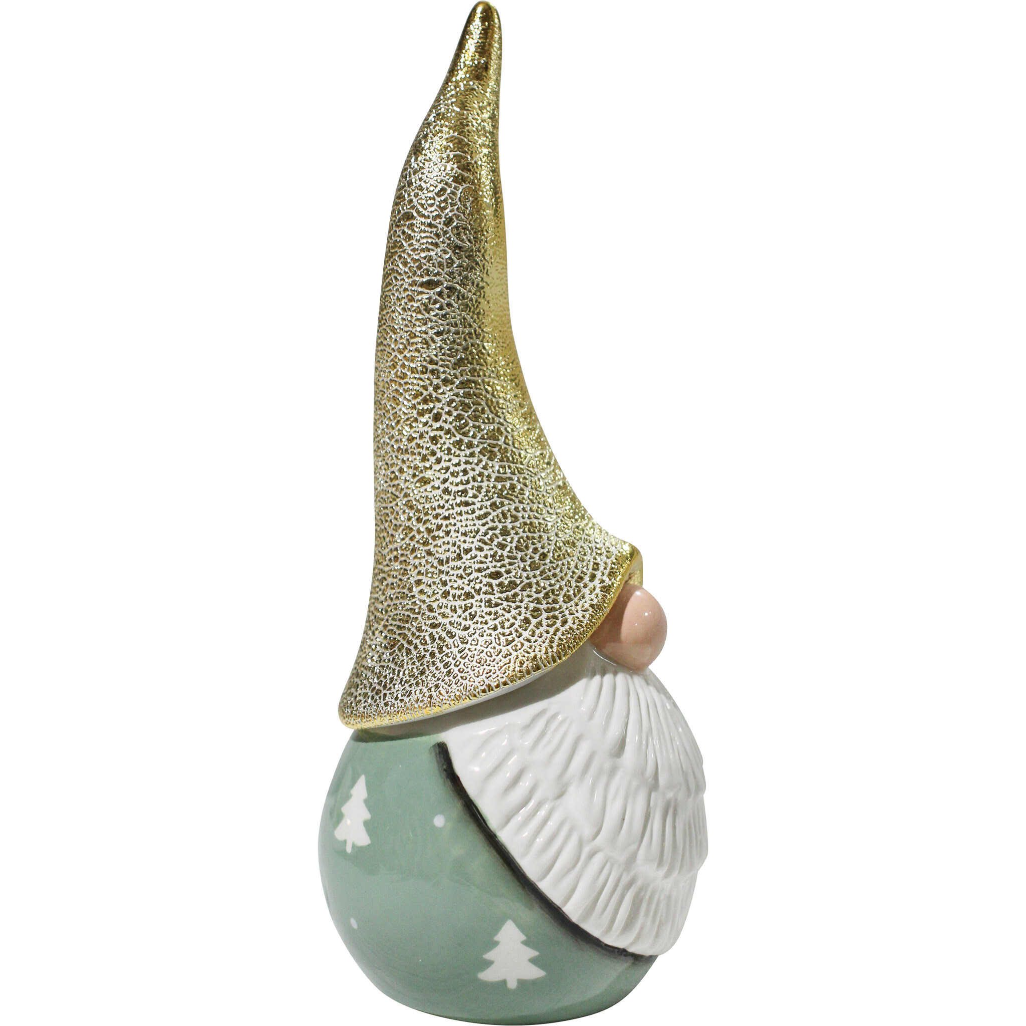 Santa Gnome Green Med