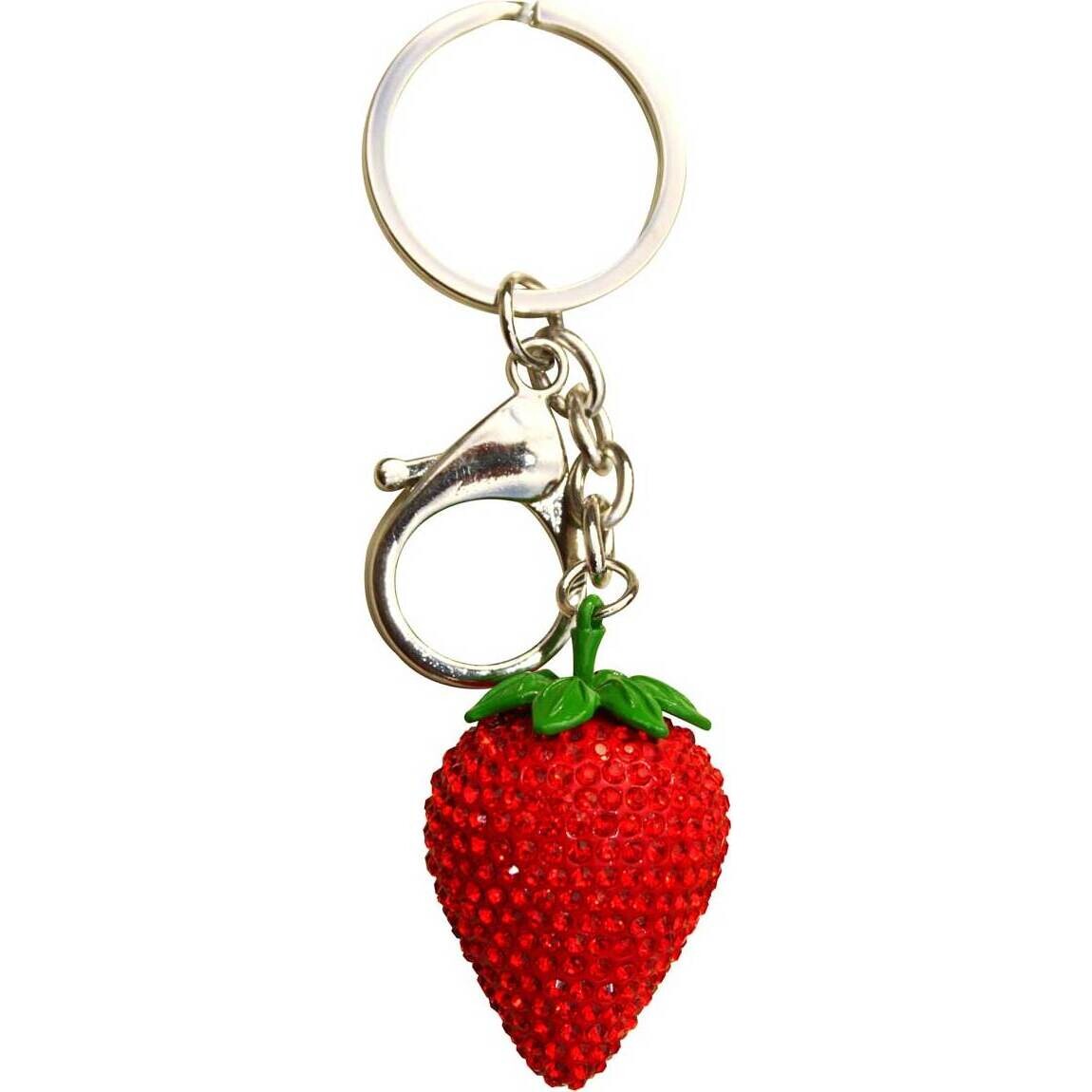 Keyring Red Strawberry