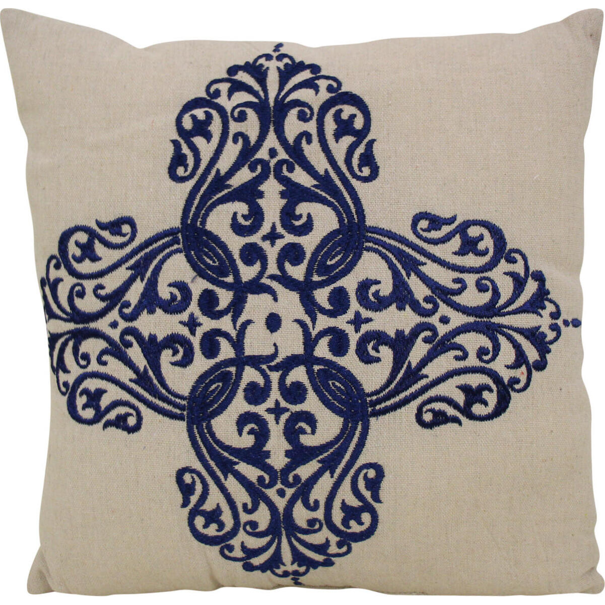 Cushion Navy Imprint