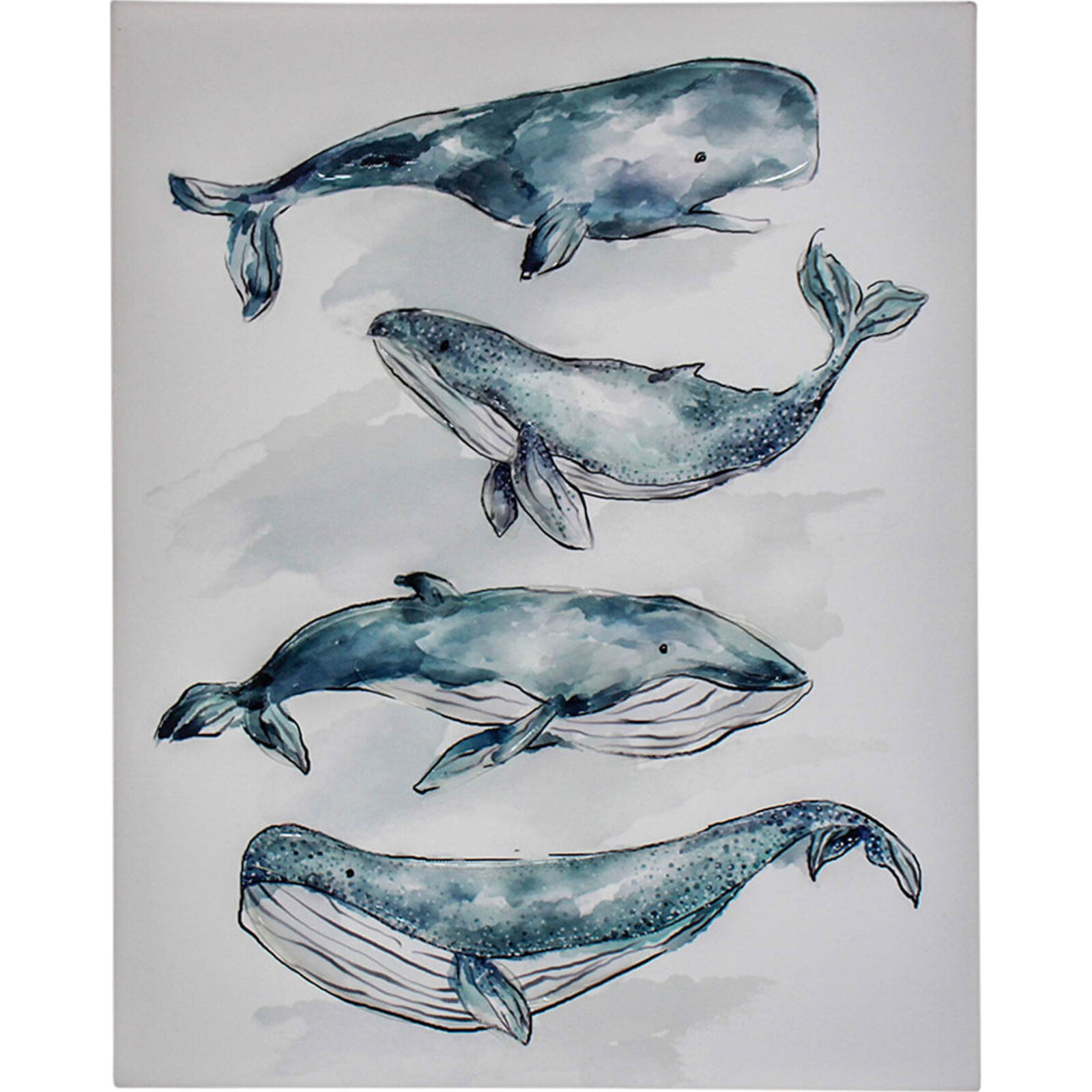 Canvas Whales