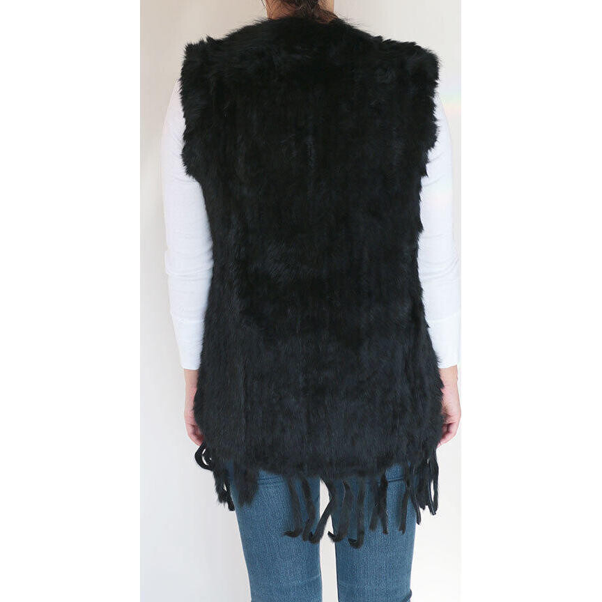 Lapin Vest Long Black