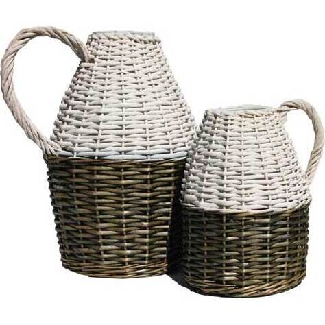 Wicker Jug Large