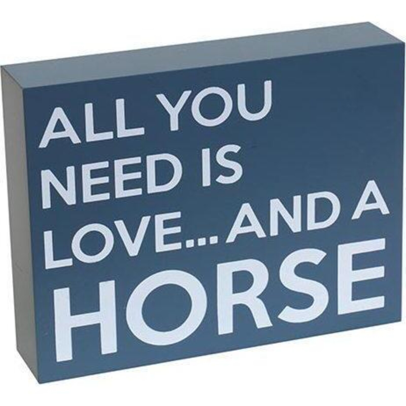 Standing Sign Love Horse