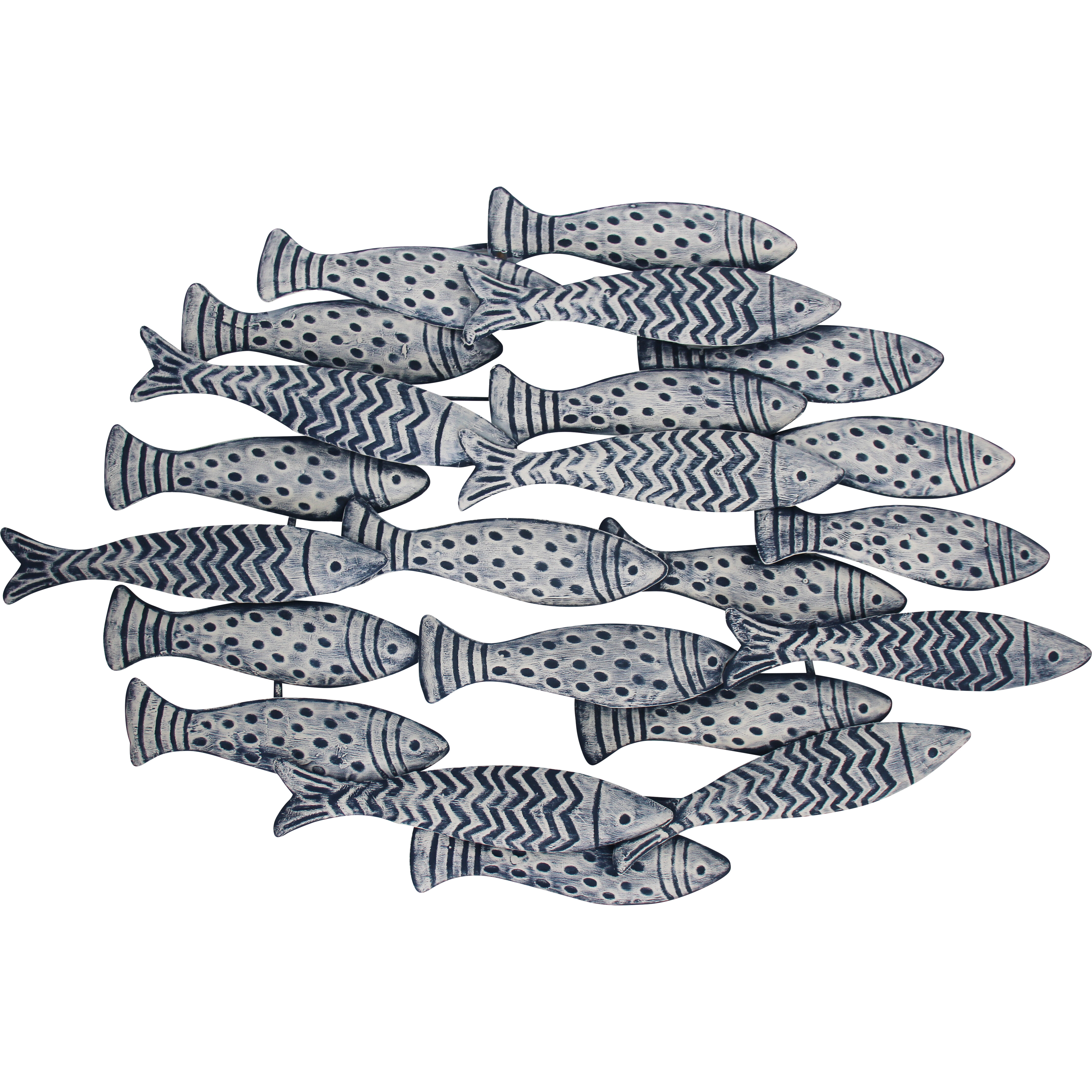 Wall Decor Fish School