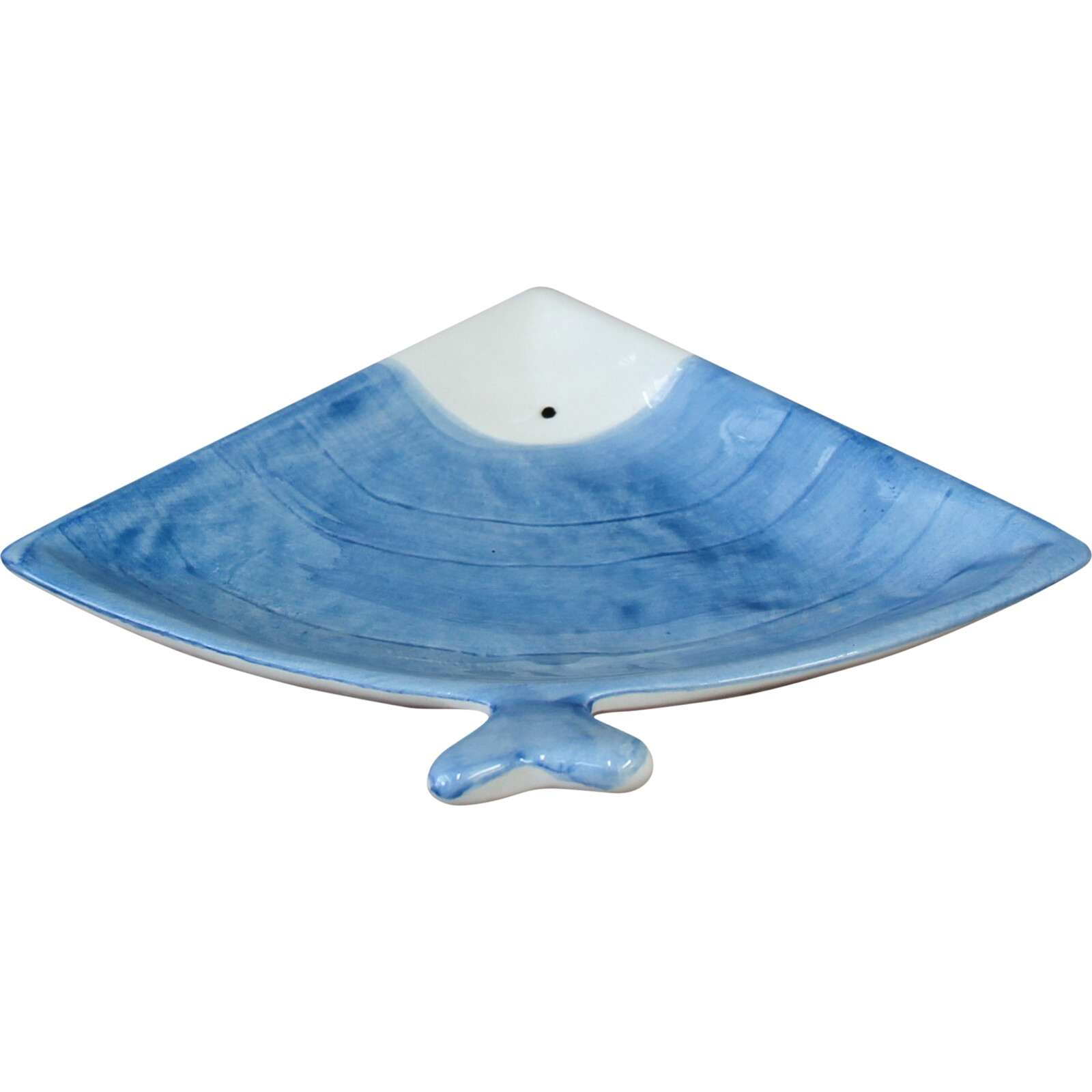 Fish Plate Moby Blue Set/4