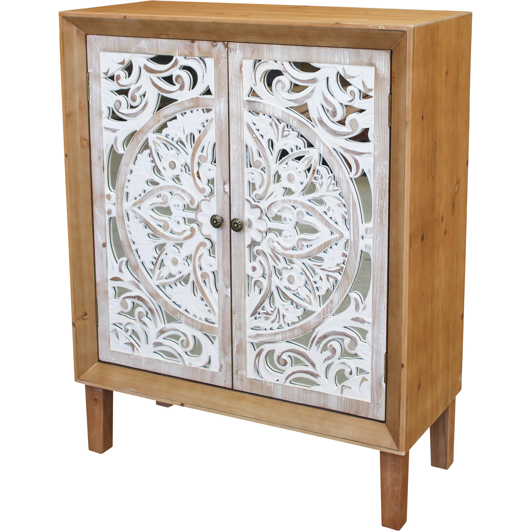 # Cabinet Yantra 2 Door Nat/Wash