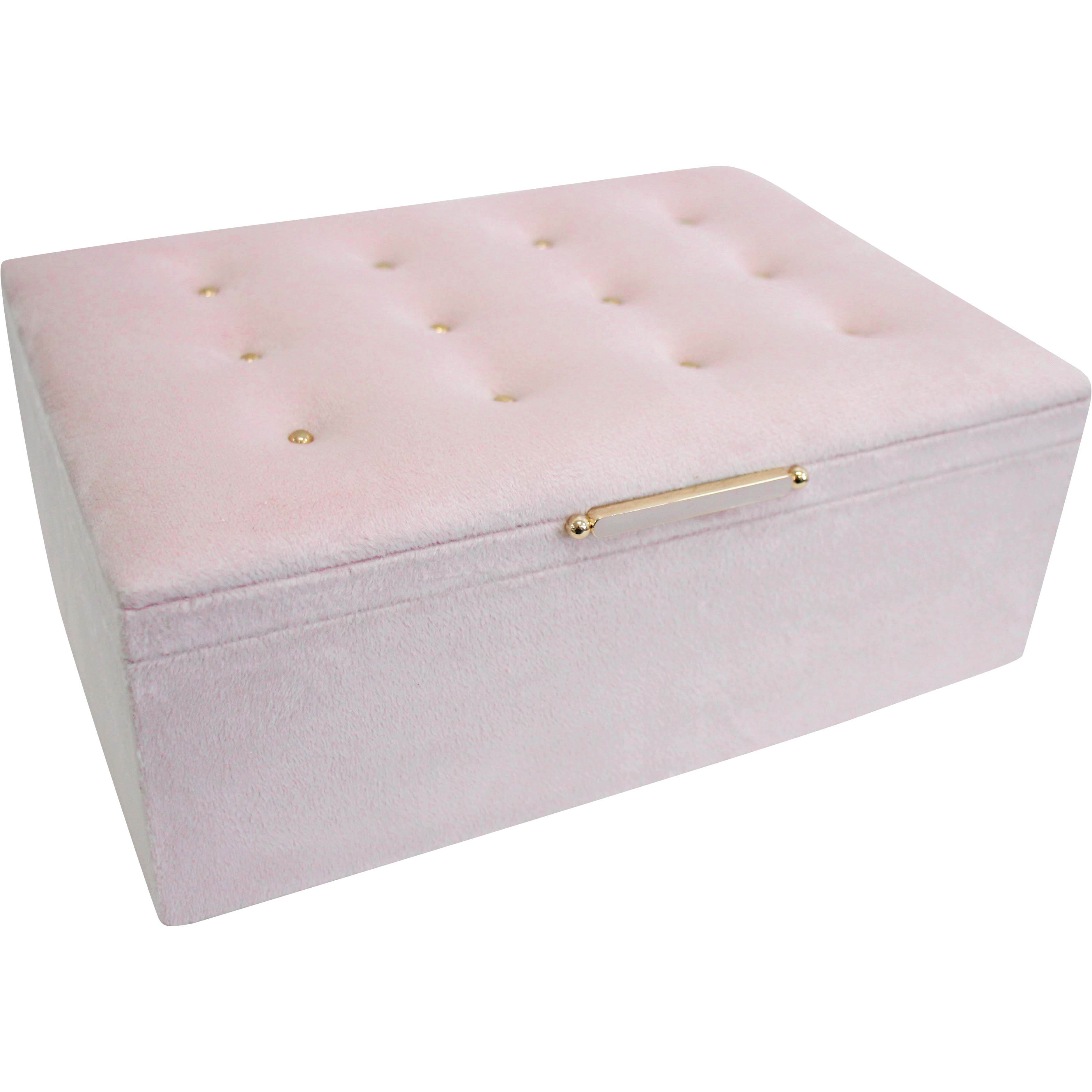 Velvet Jewellery Box Lrg Musk