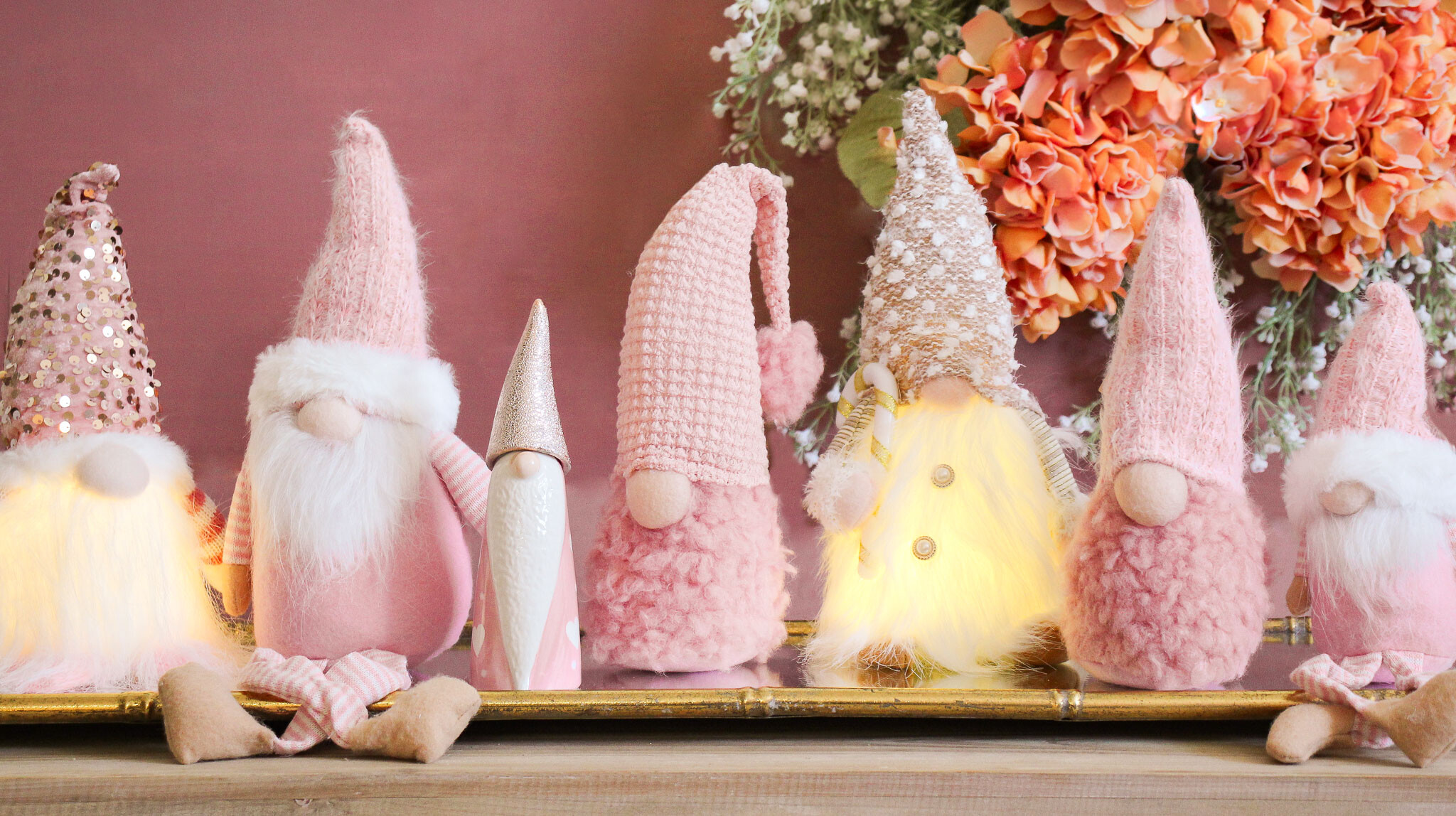 Gnome LED Pink