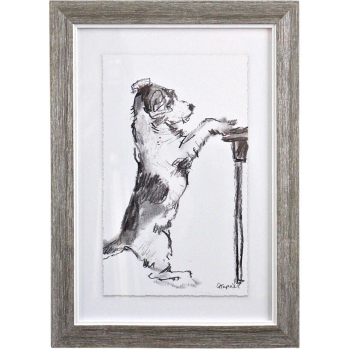 Framed Puppy Draw 1