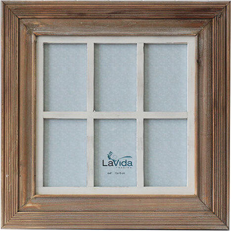 Frame Multi 6 Rustic Natural White