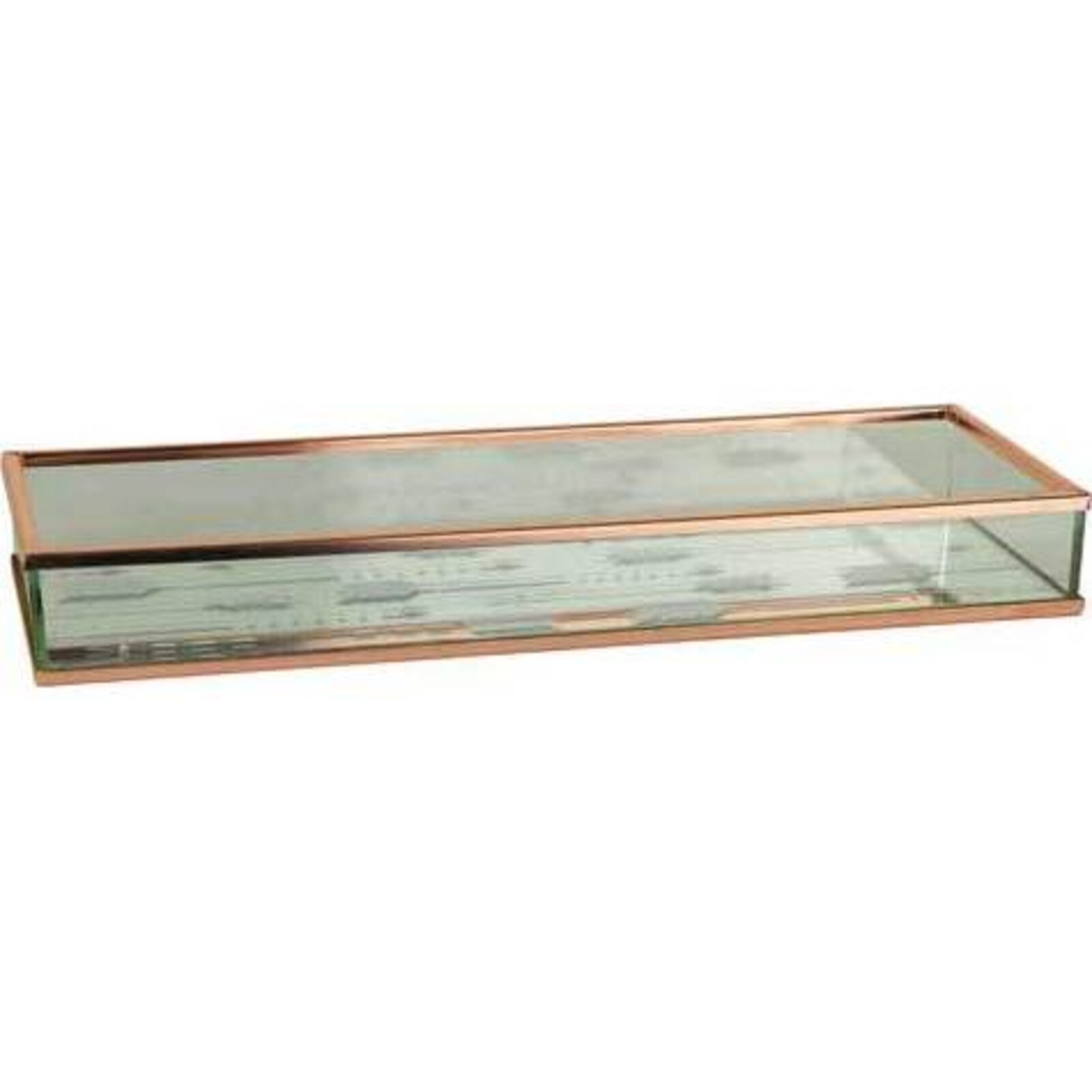 Glass Tray Copper