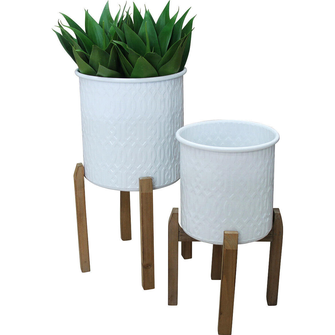 Planter S/2 White