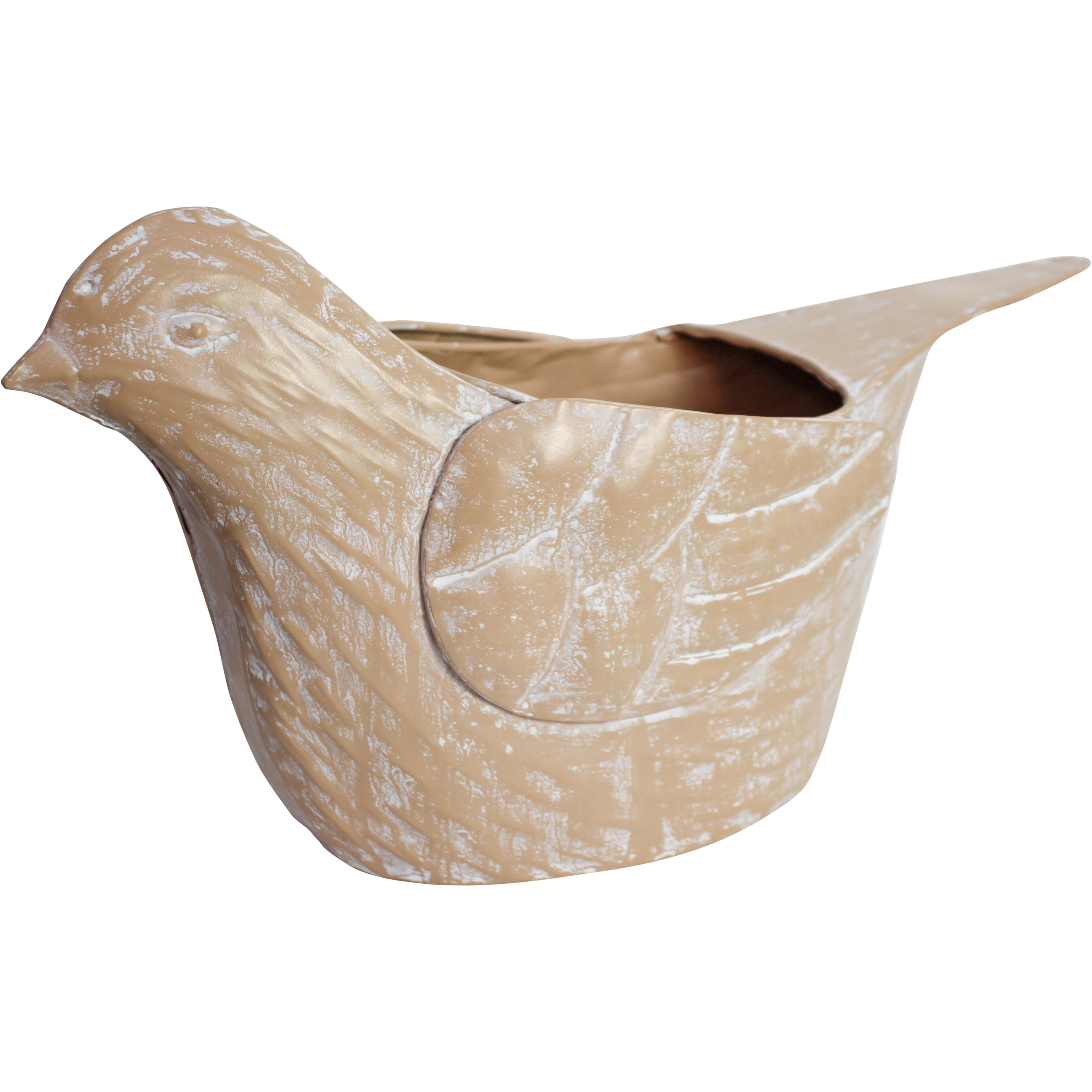 Bird Planter Lrg Sandstone