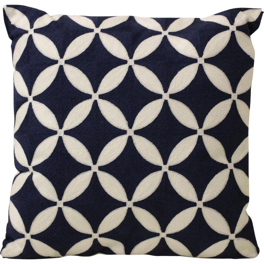 Cushion Navy Embroid 3