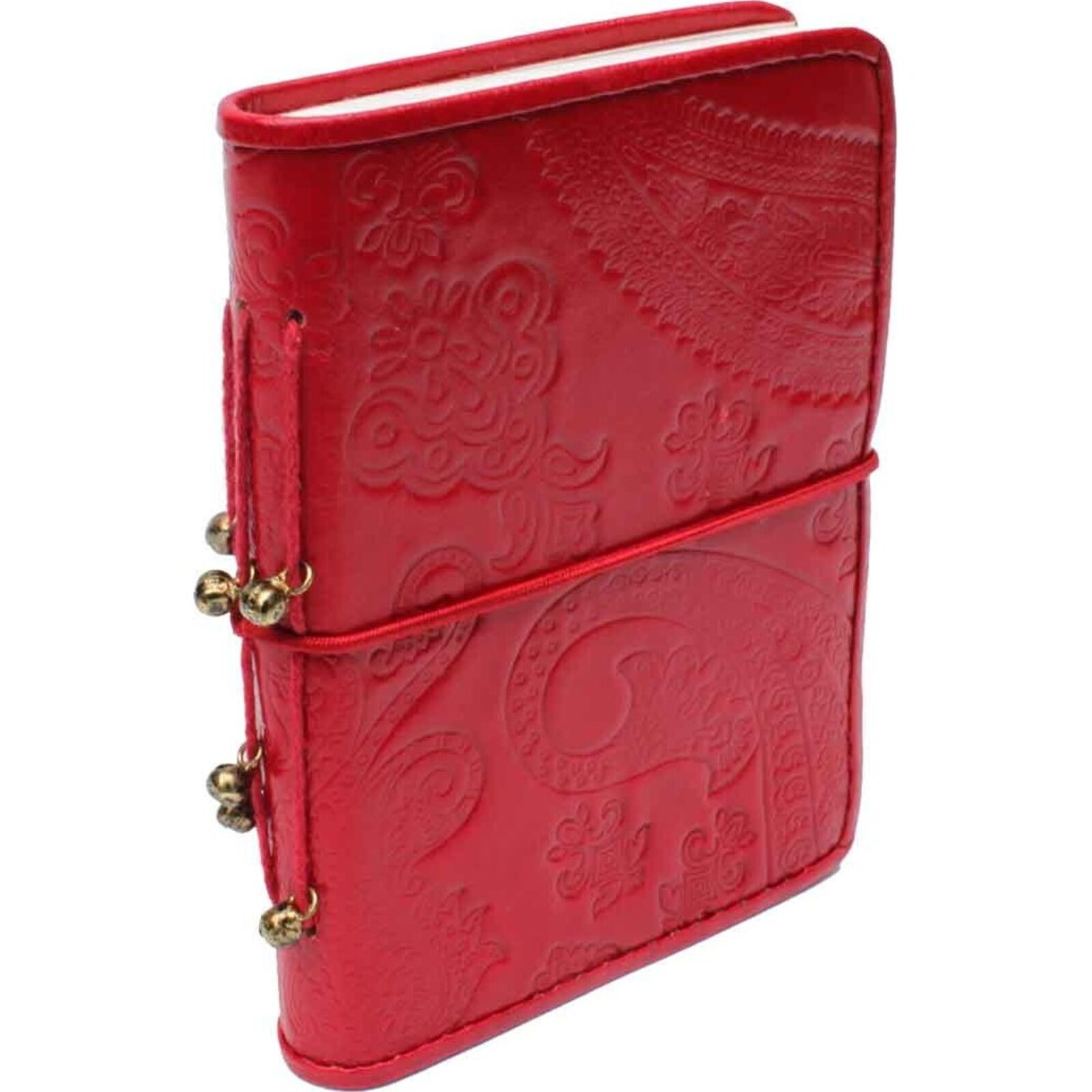 Notebook-Leather Sellado Red SML