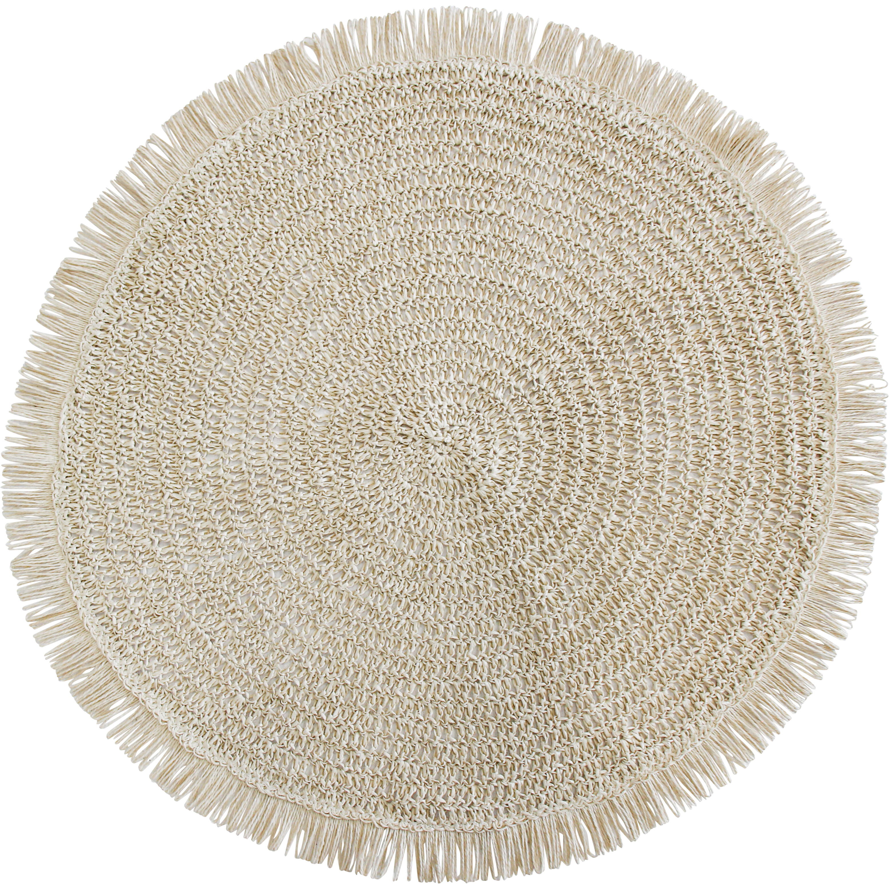 Mat Fringed 80cm