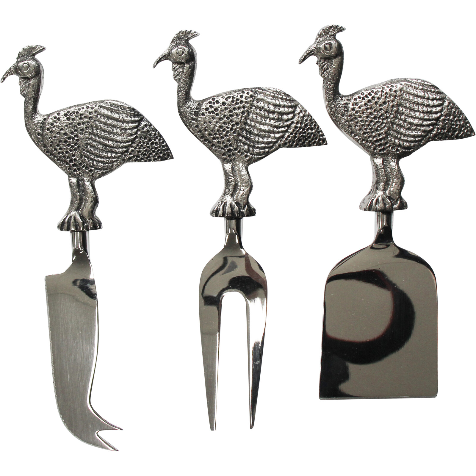 Cheese Knife Mix Guinea Fowl S/3