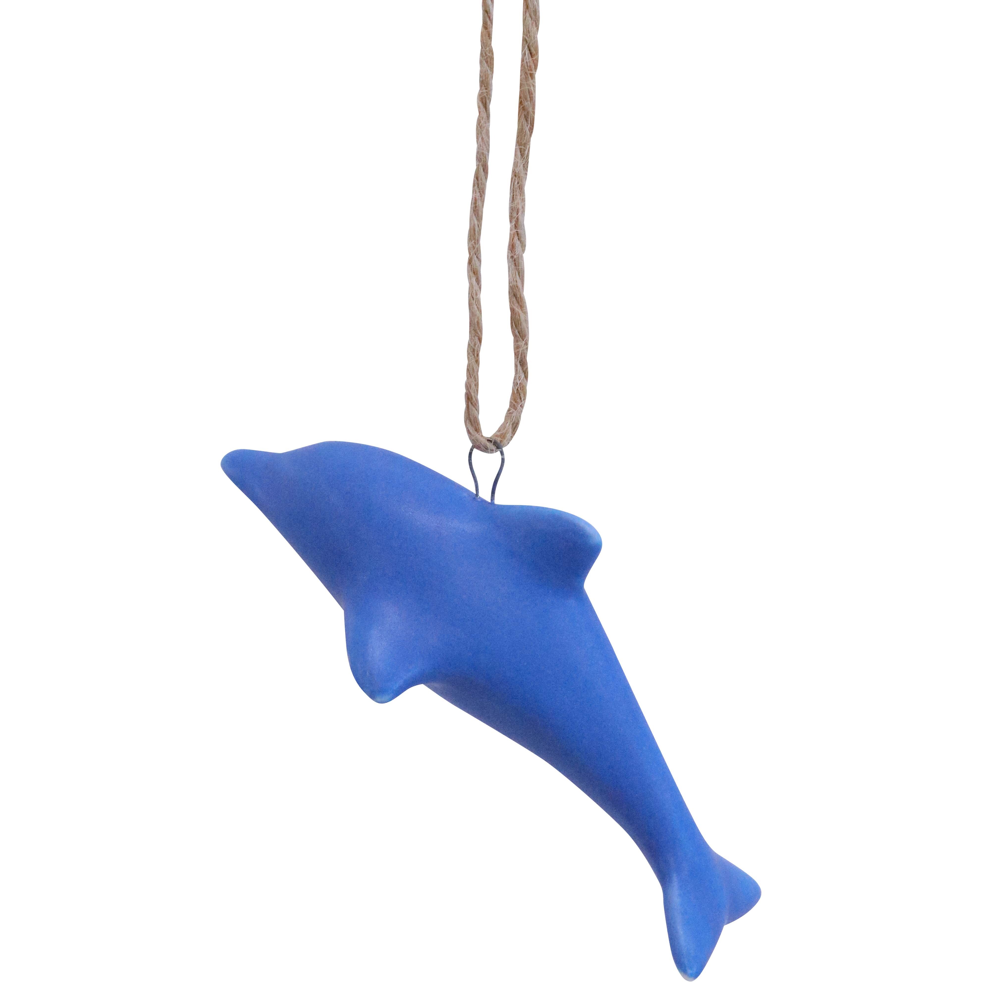 Hanging Dolphin Blue