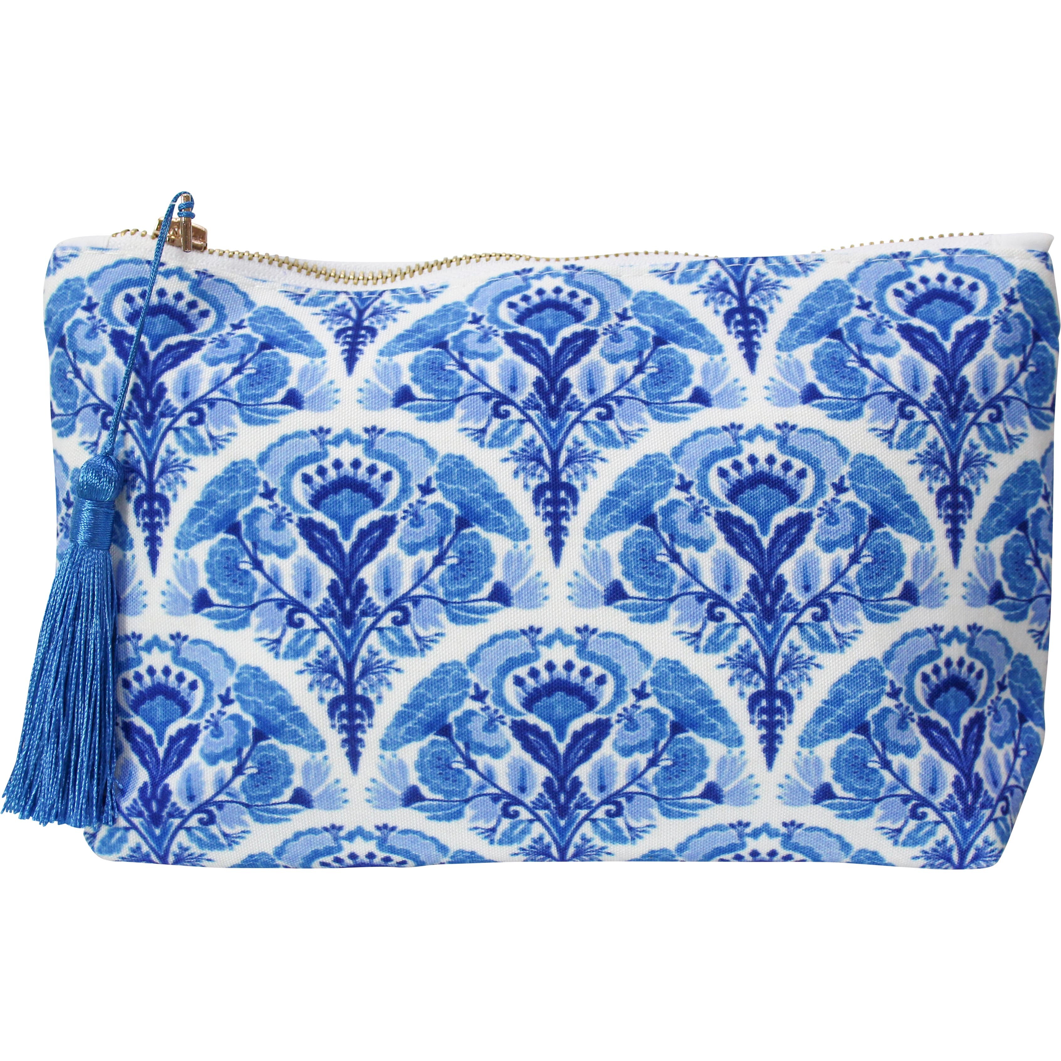 Purse Blue and White