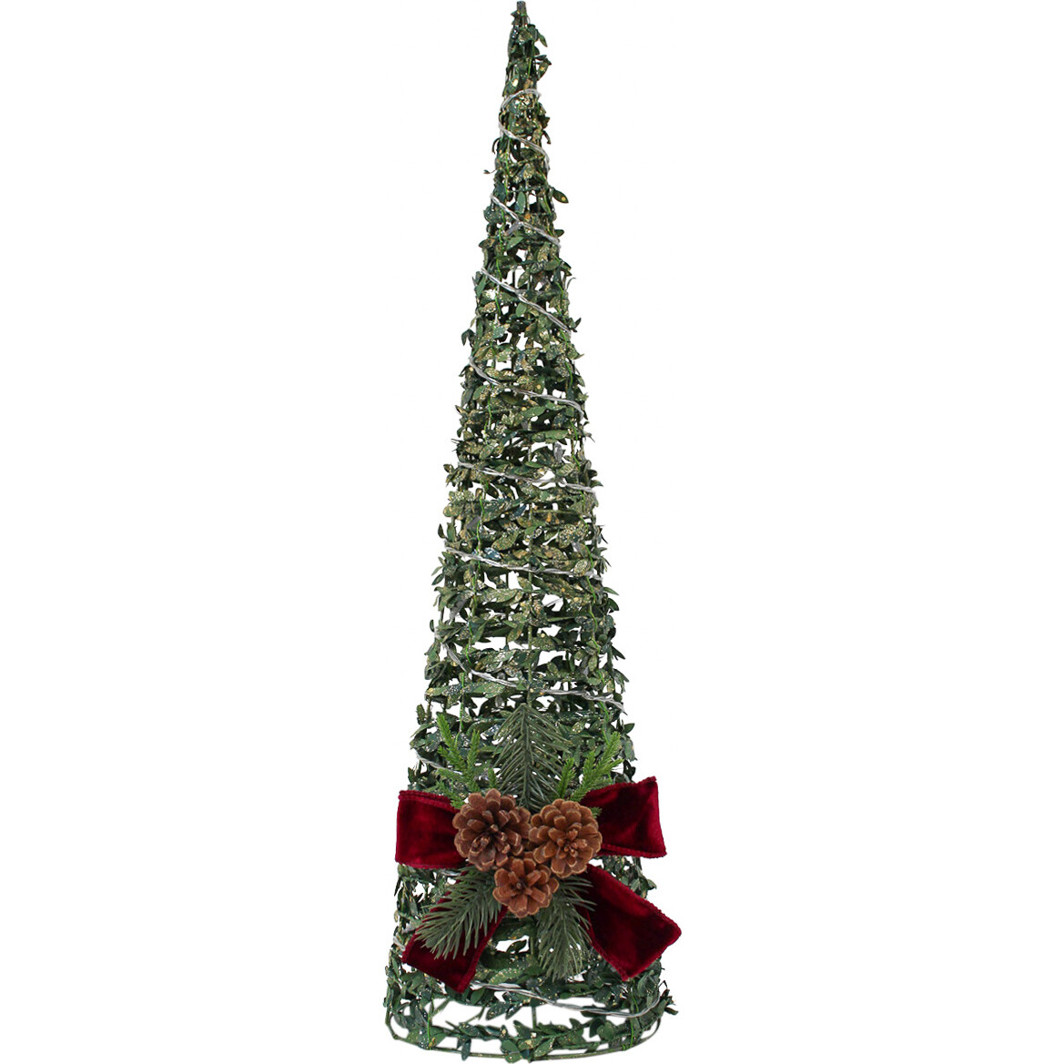 LED Xmas Tree Cone Buxus Lrg