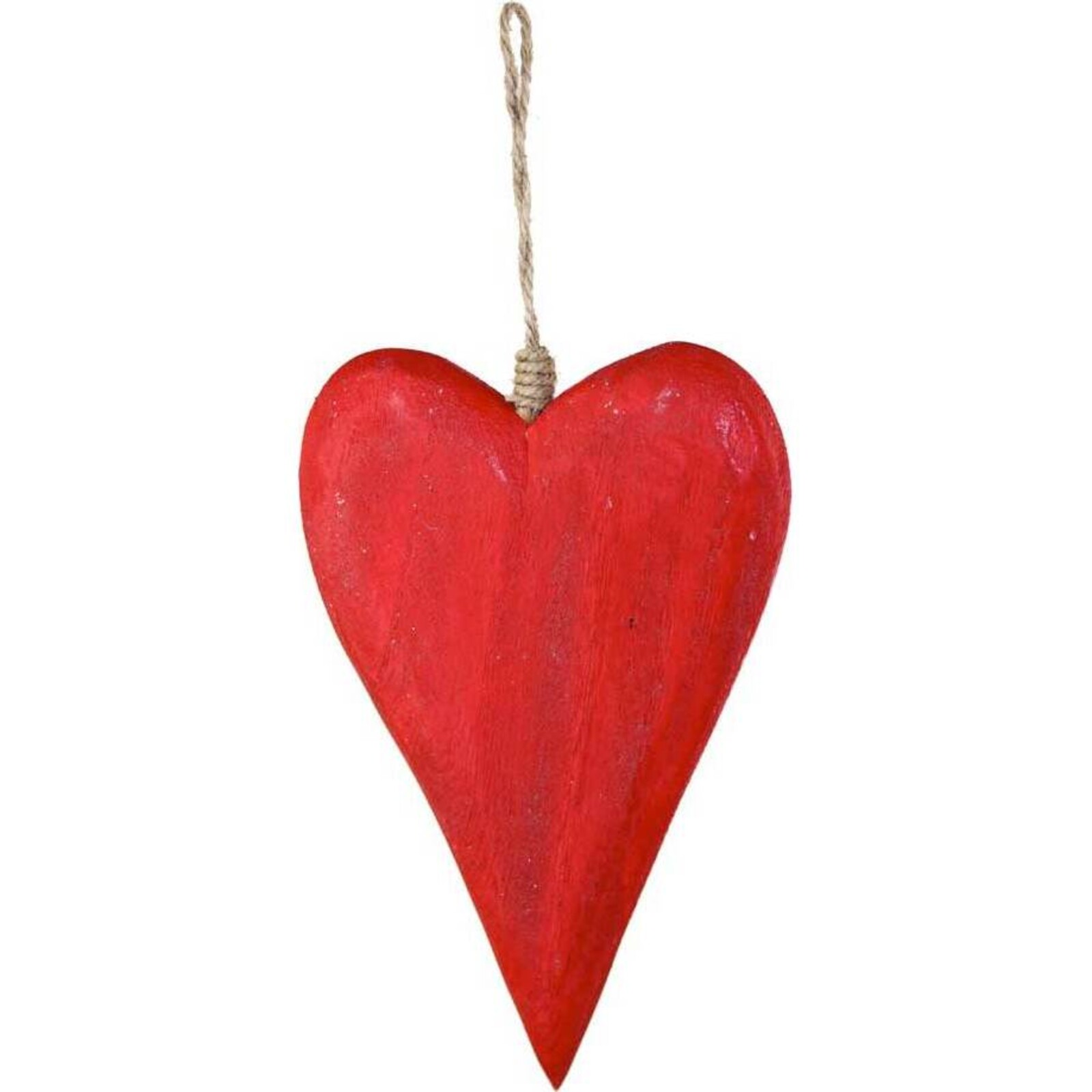 Hanging Heart Ruby Red