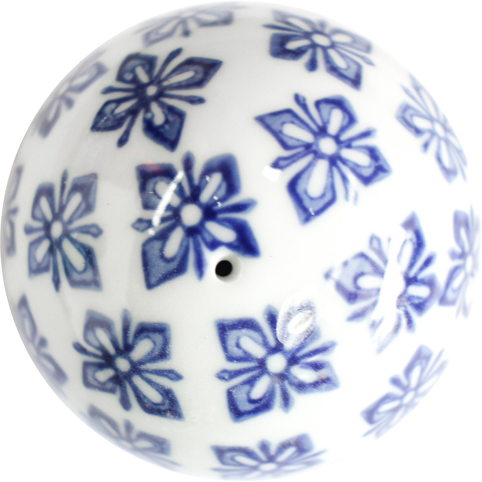 Ceramic Blue & White Balls Mix S/3