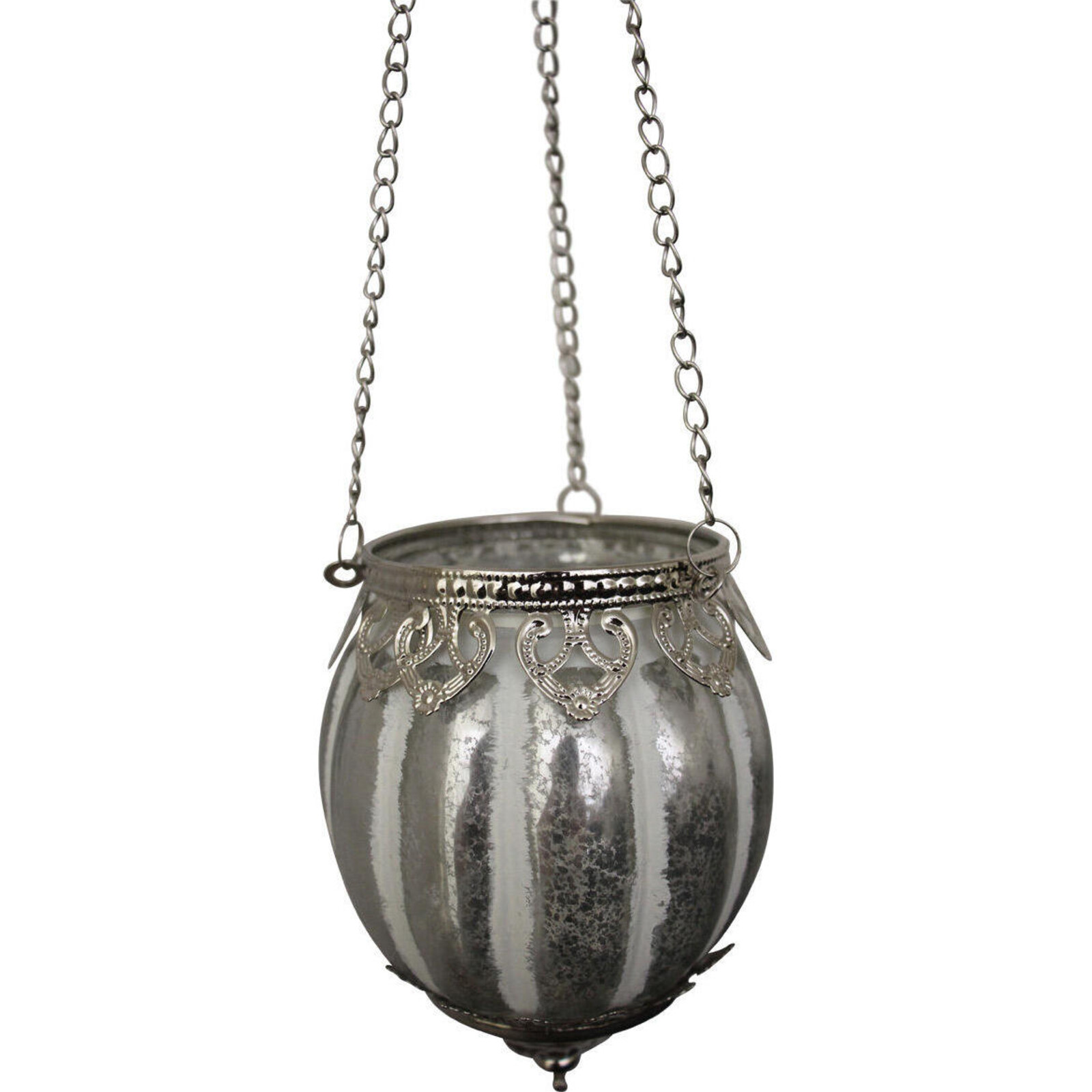 Hanging Votive Classic Silver