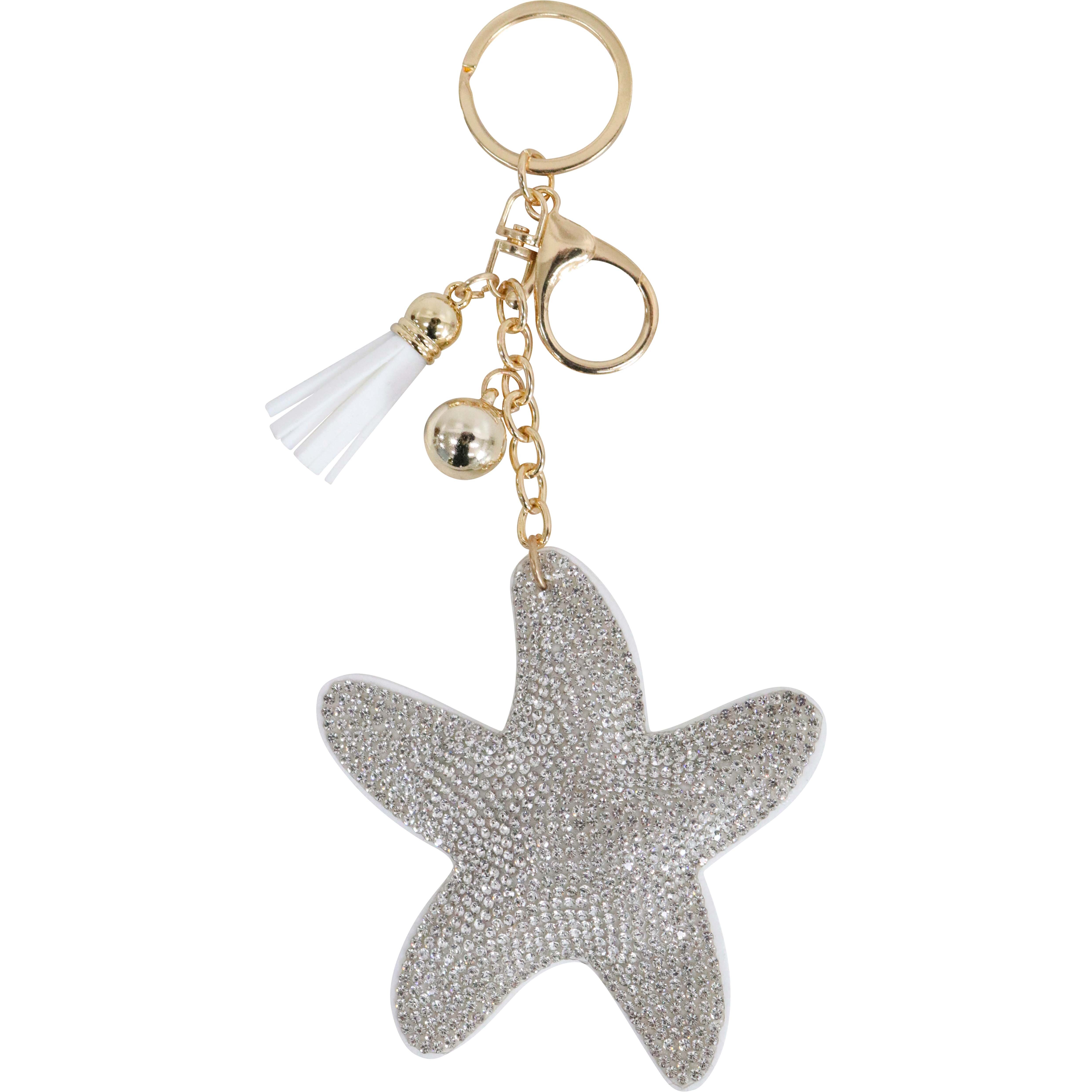 Keyring/ Bag Hanger Starfish