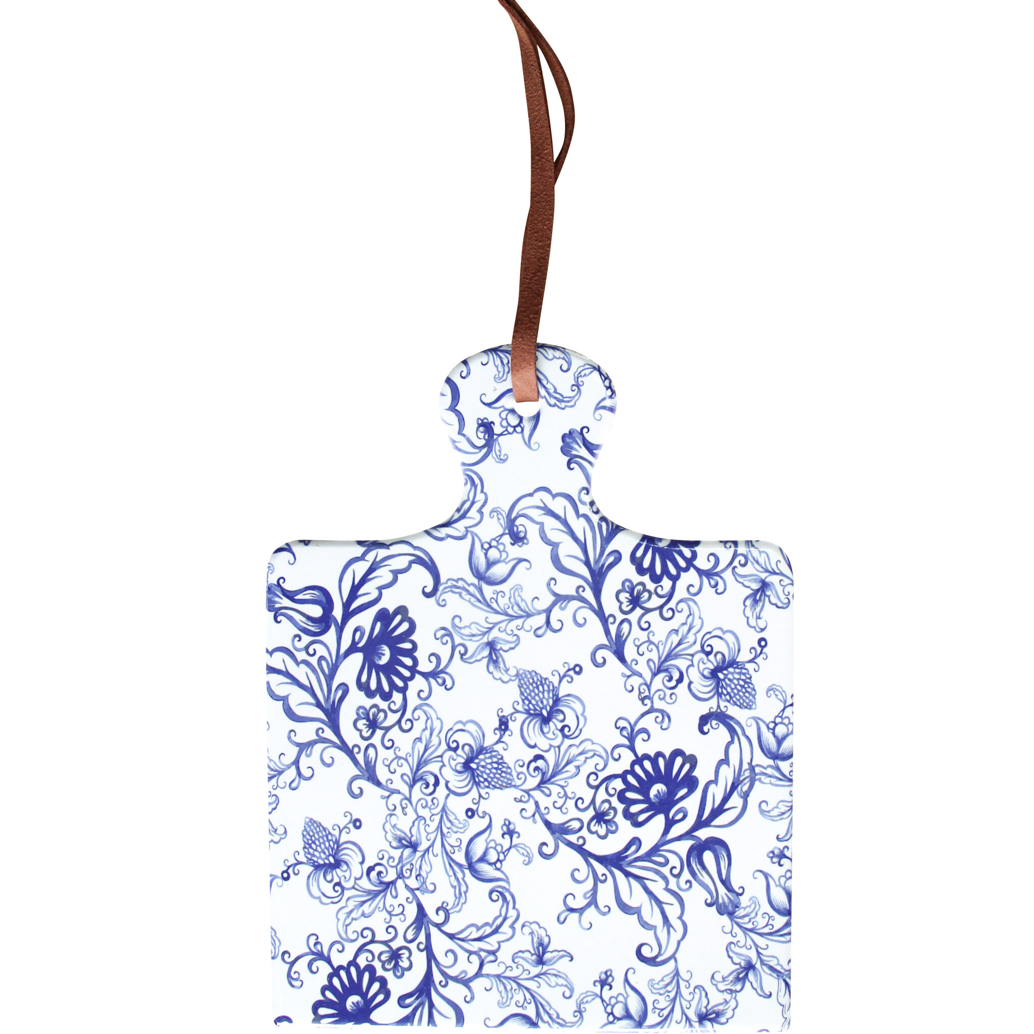 Serving Trivet Blue Floral