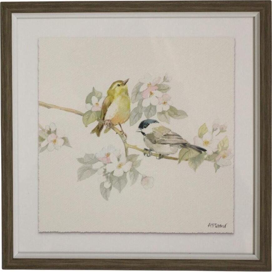 Framed Print Bird Talk 2