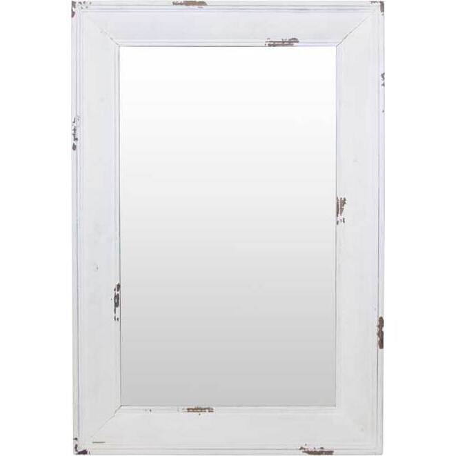 Mirror Merville White Large