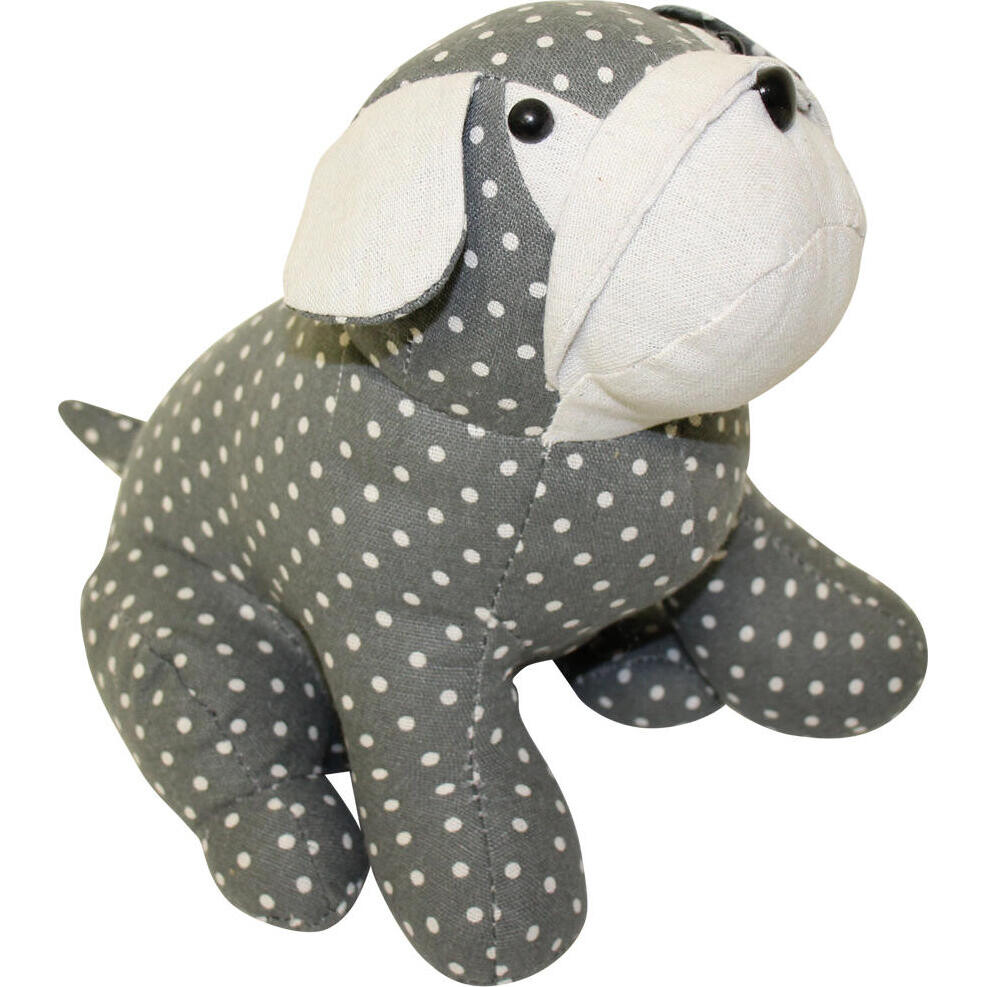 Doorstop Bulldog Grey