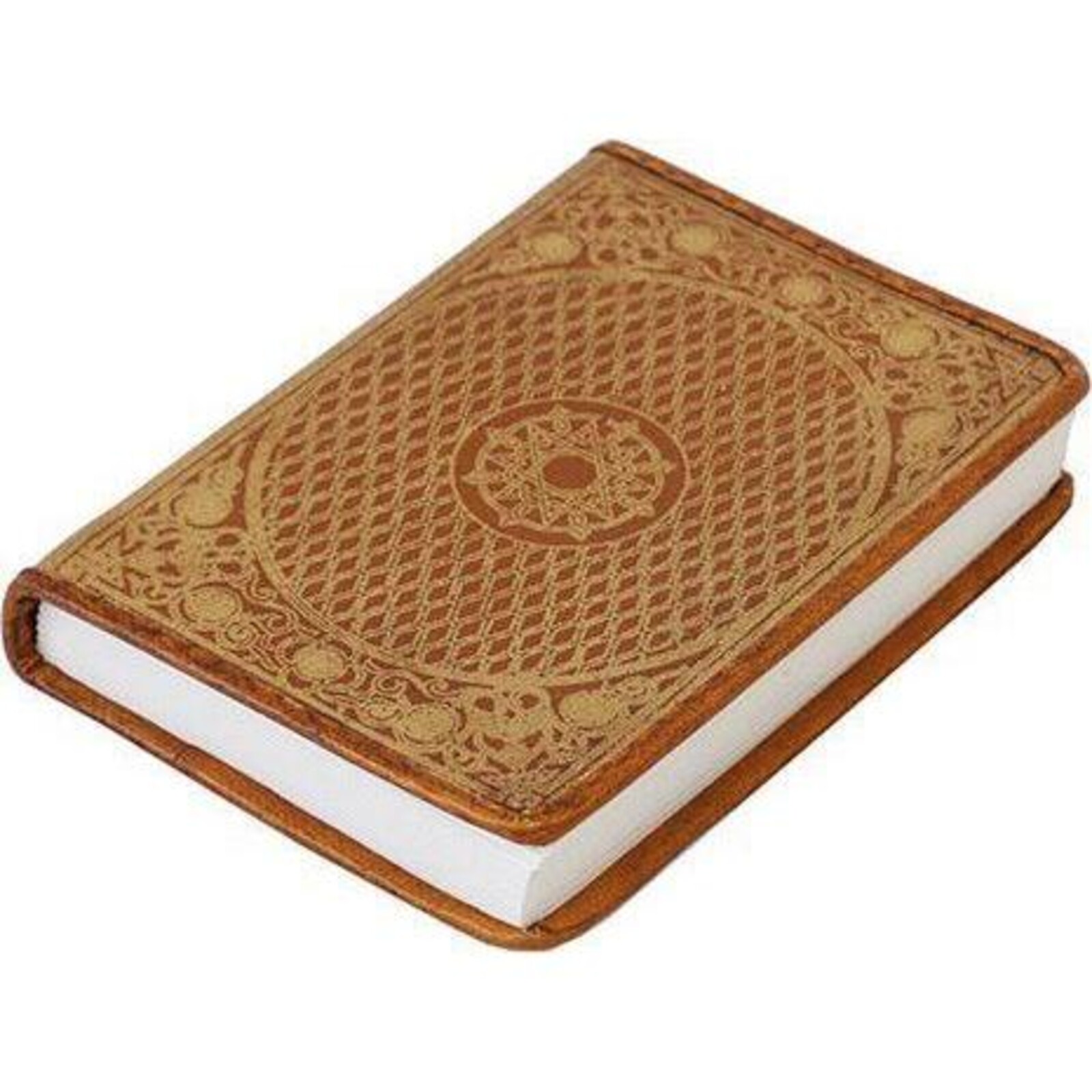 Leather Notebook Gold Coin Small