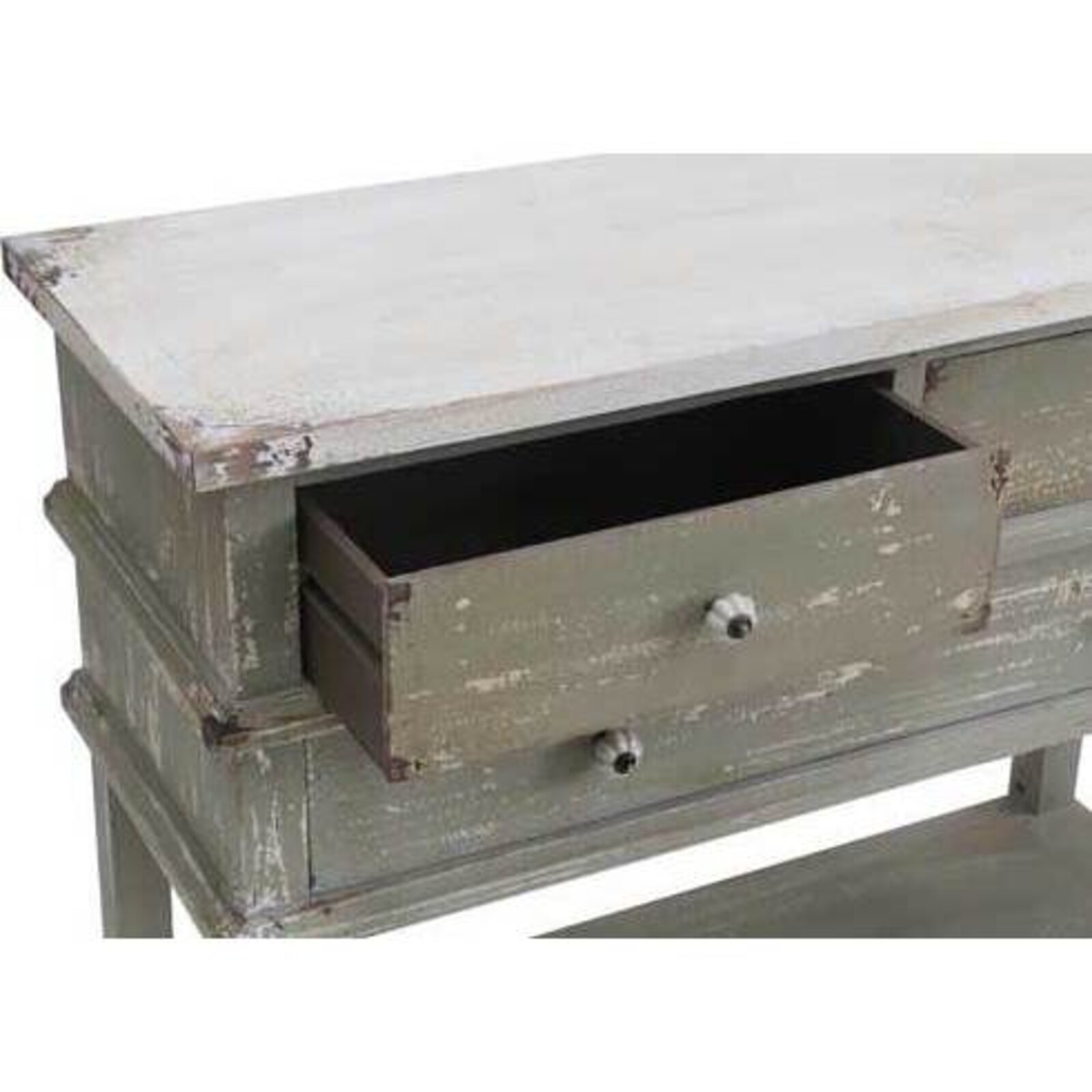 Drawer Console French Grey