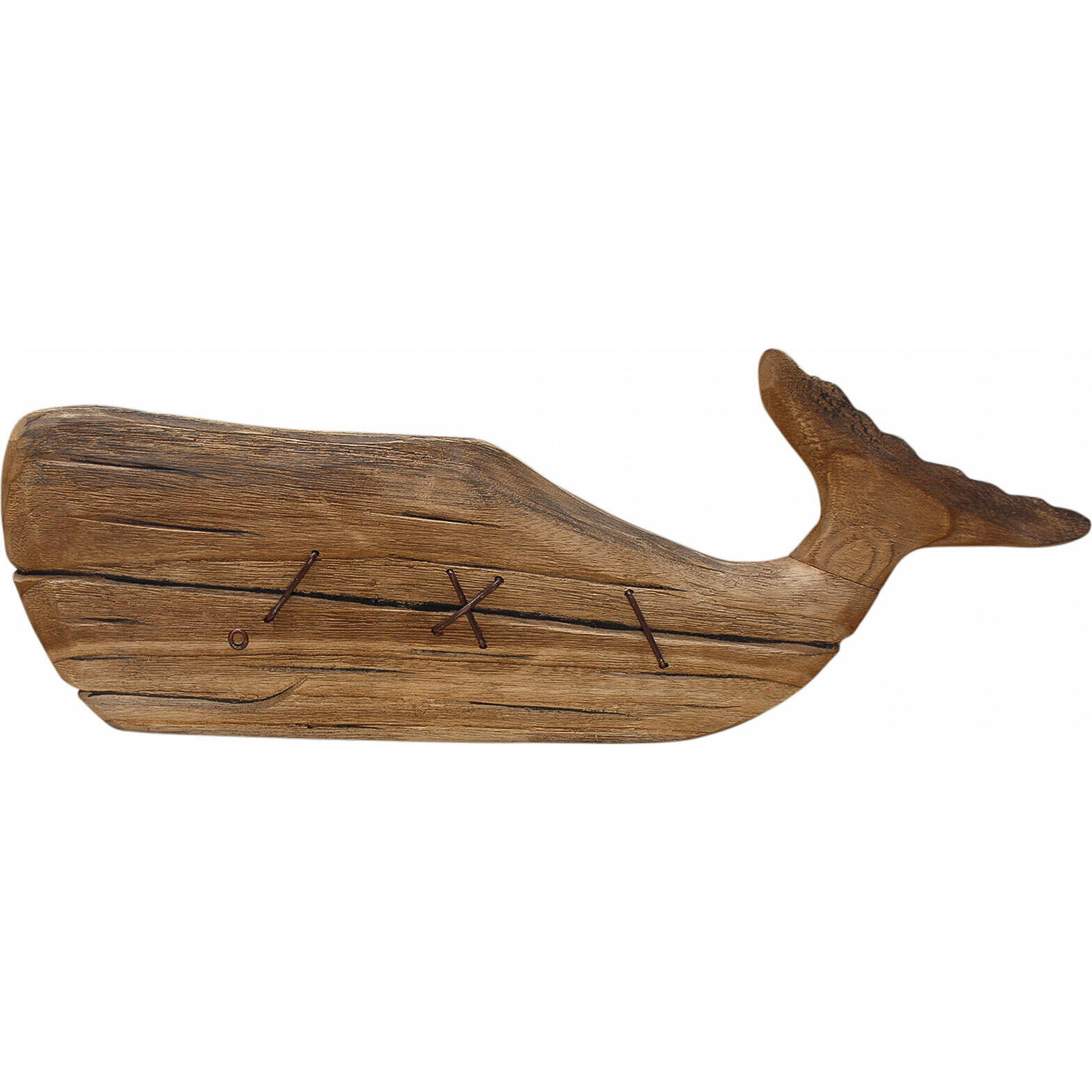 Whale Rustic Ornament