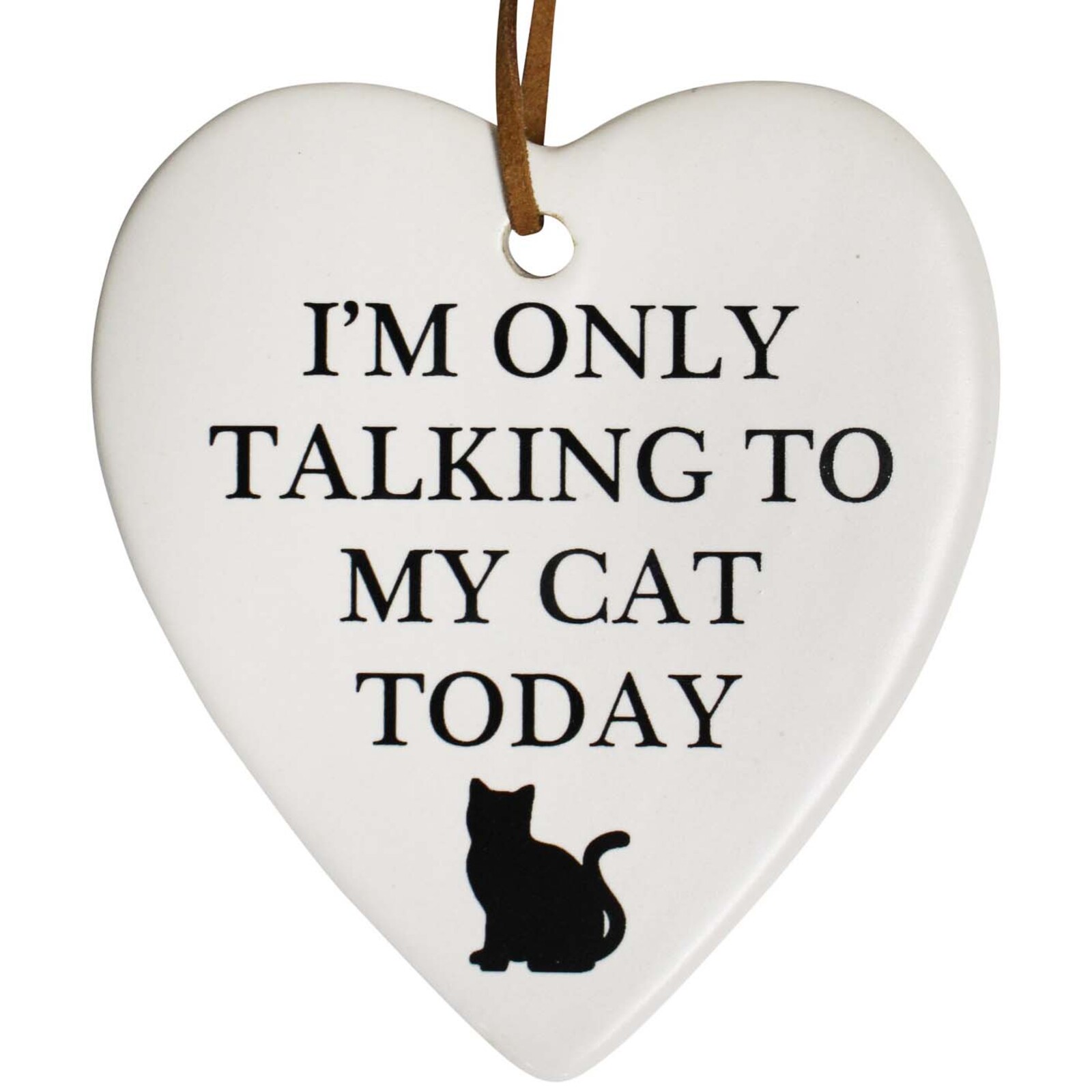 Hang Heart Talking Cat