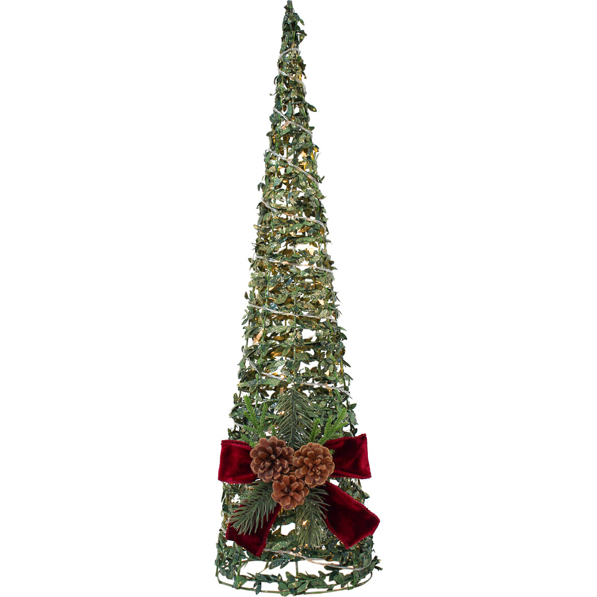 LED Xmas Tree Cone Buxus Lrg