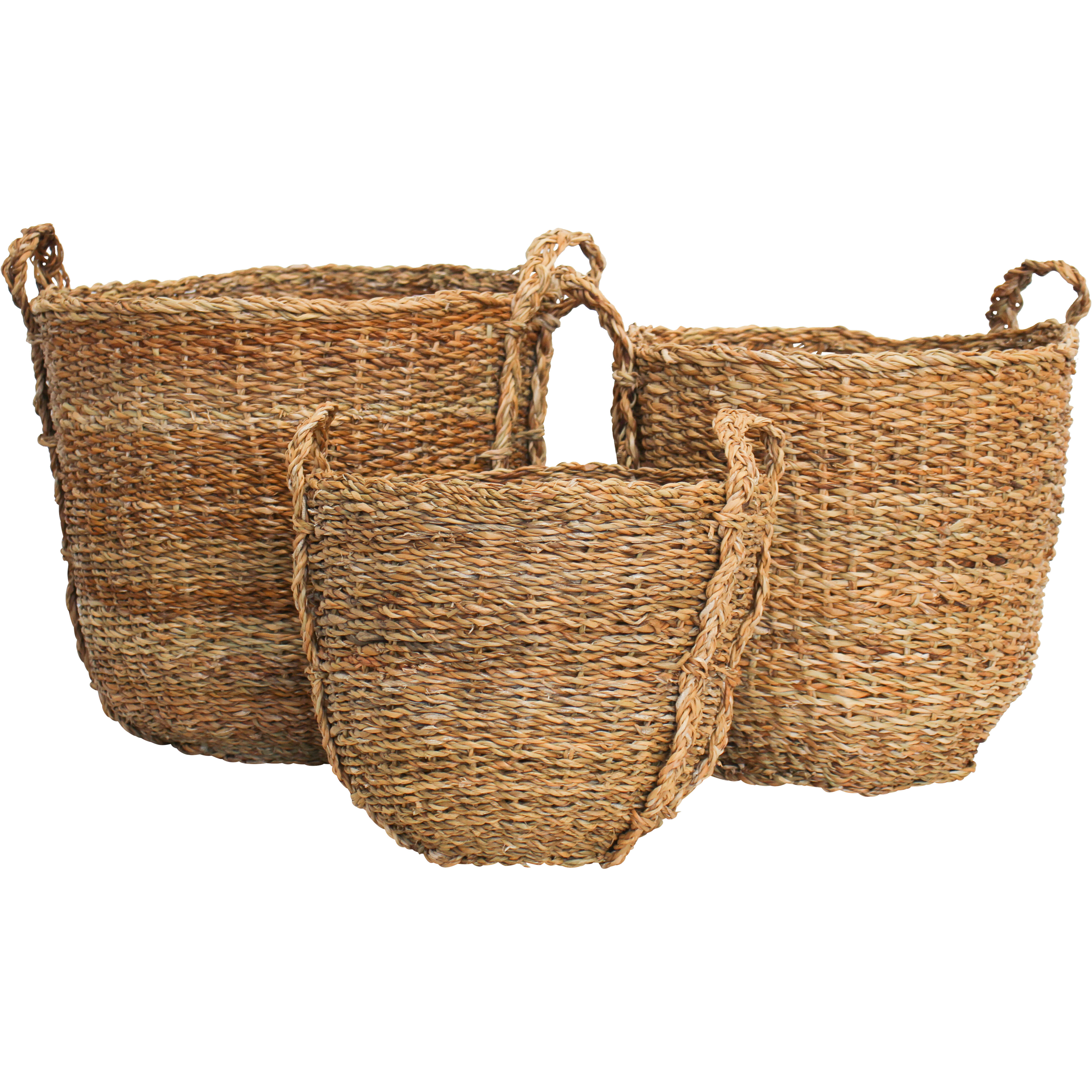 Basket Double Handle S/3