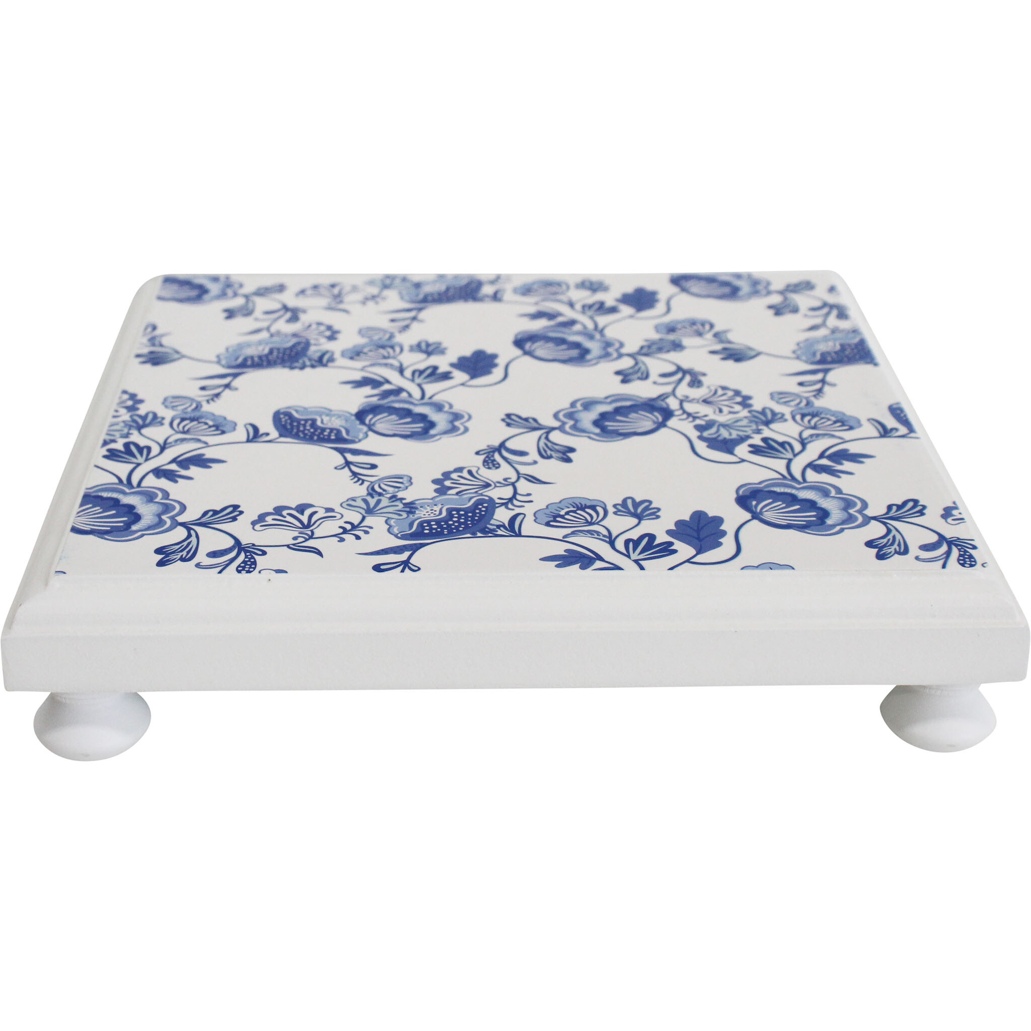 Trivet Blue/White