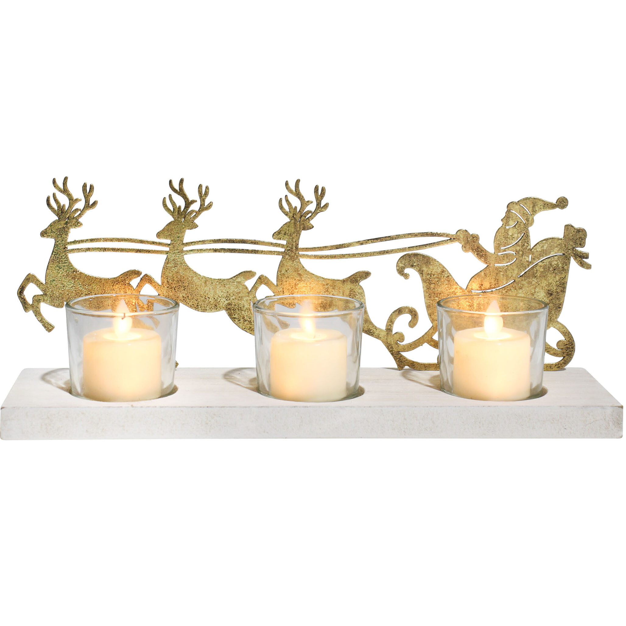 Santa Sleigh Tealight