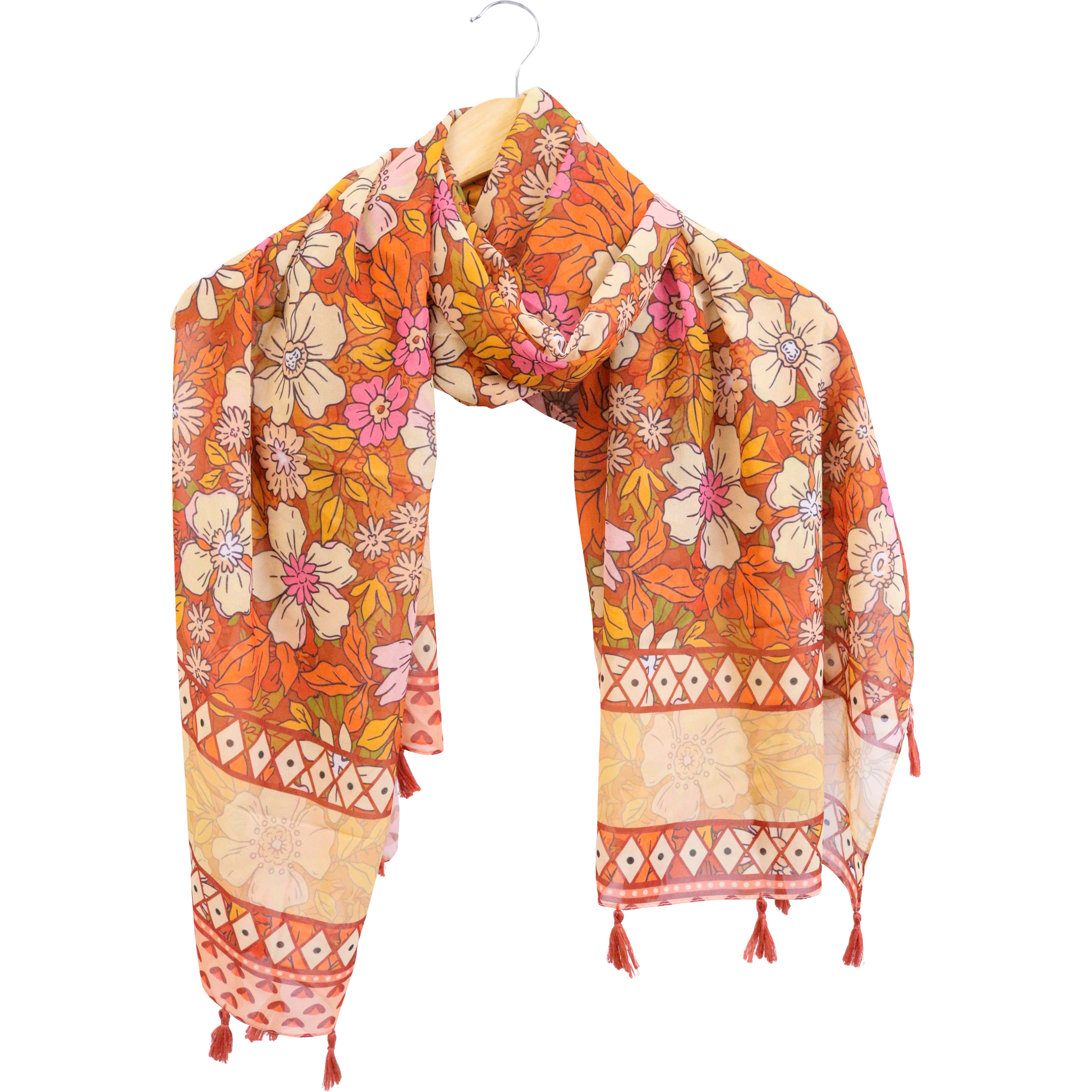 Scarf/Sarong Wild Flower